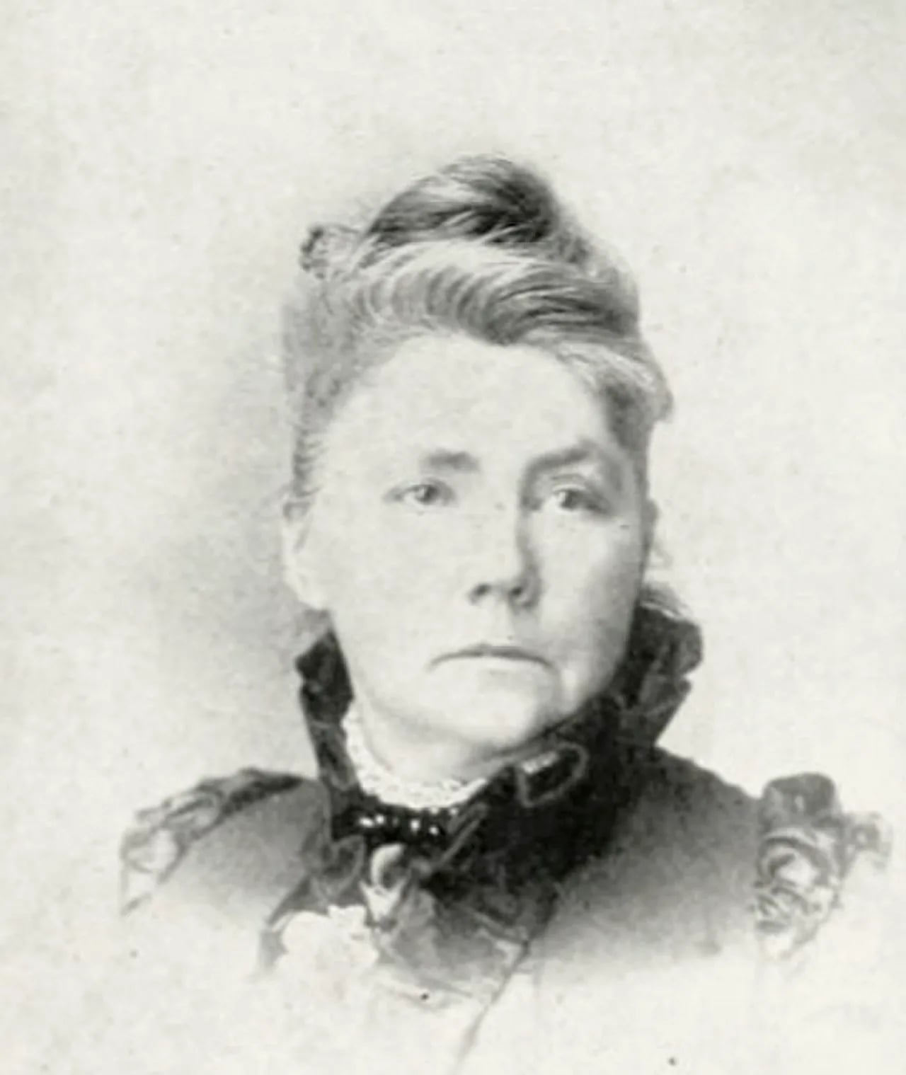 Porträt von Clara Mountcastle (1837–1908) – Gedenkseite