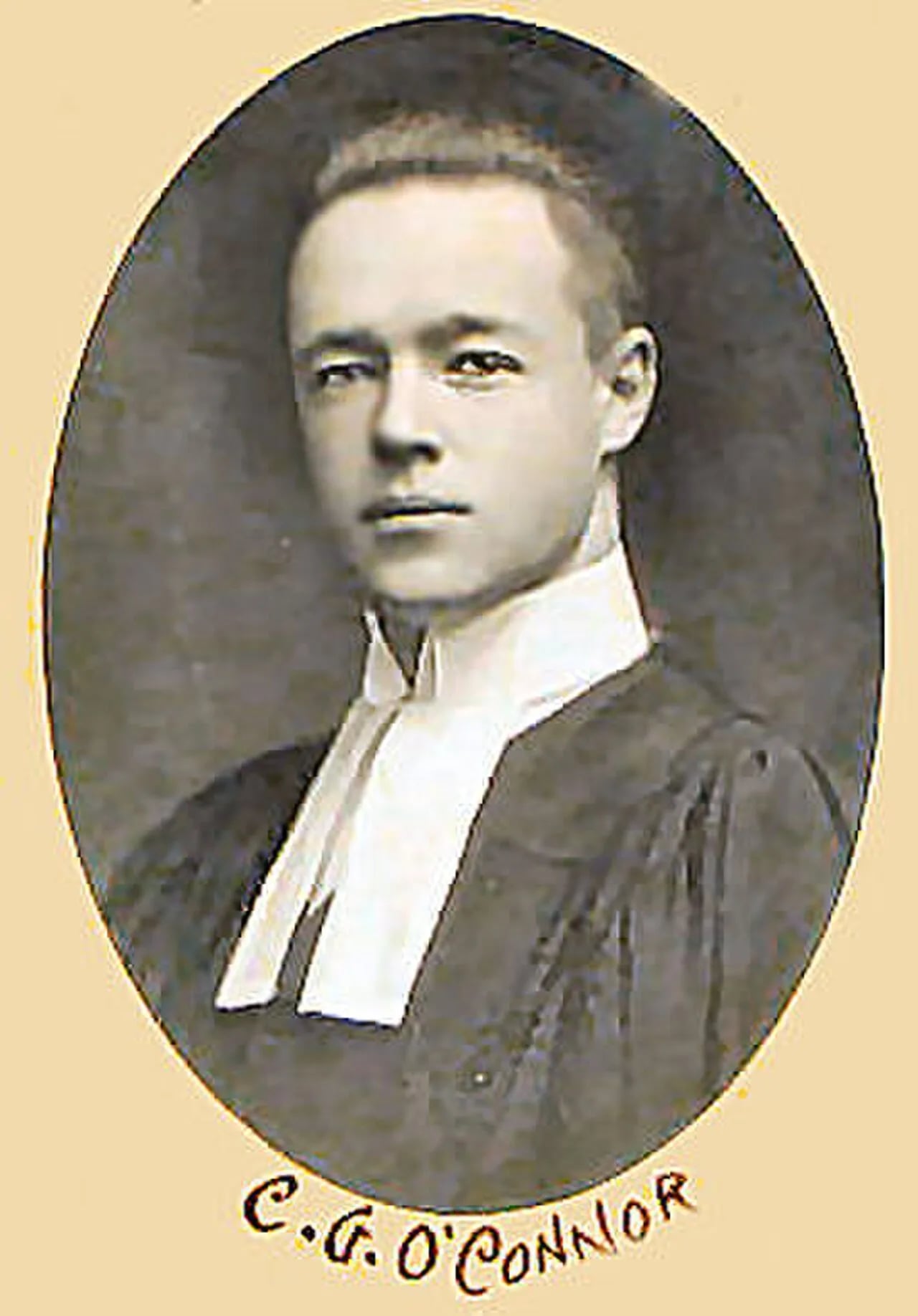 Portrait of Gerald O'Connor (1890–1949) – memorial page