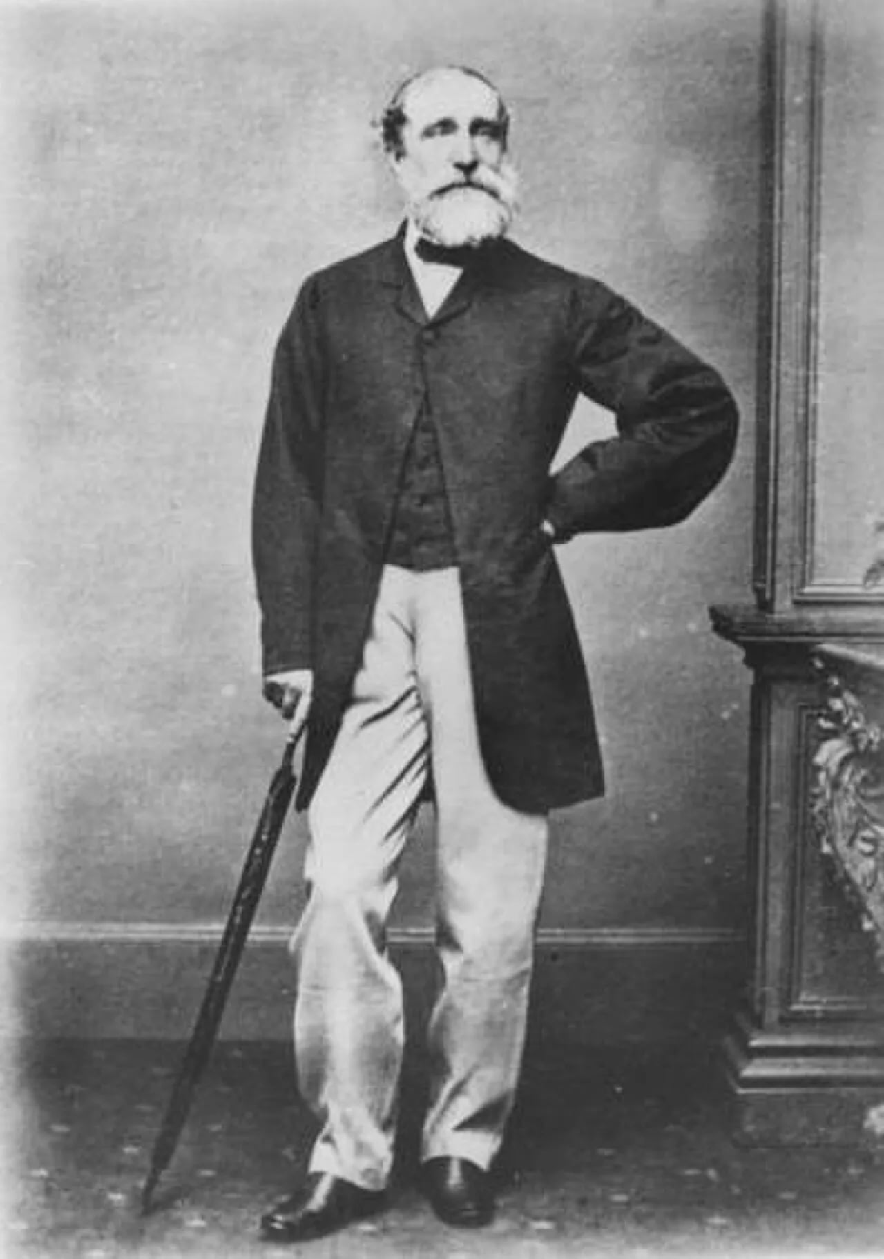 Portrait of John Watts (1821–1902) – memorial page