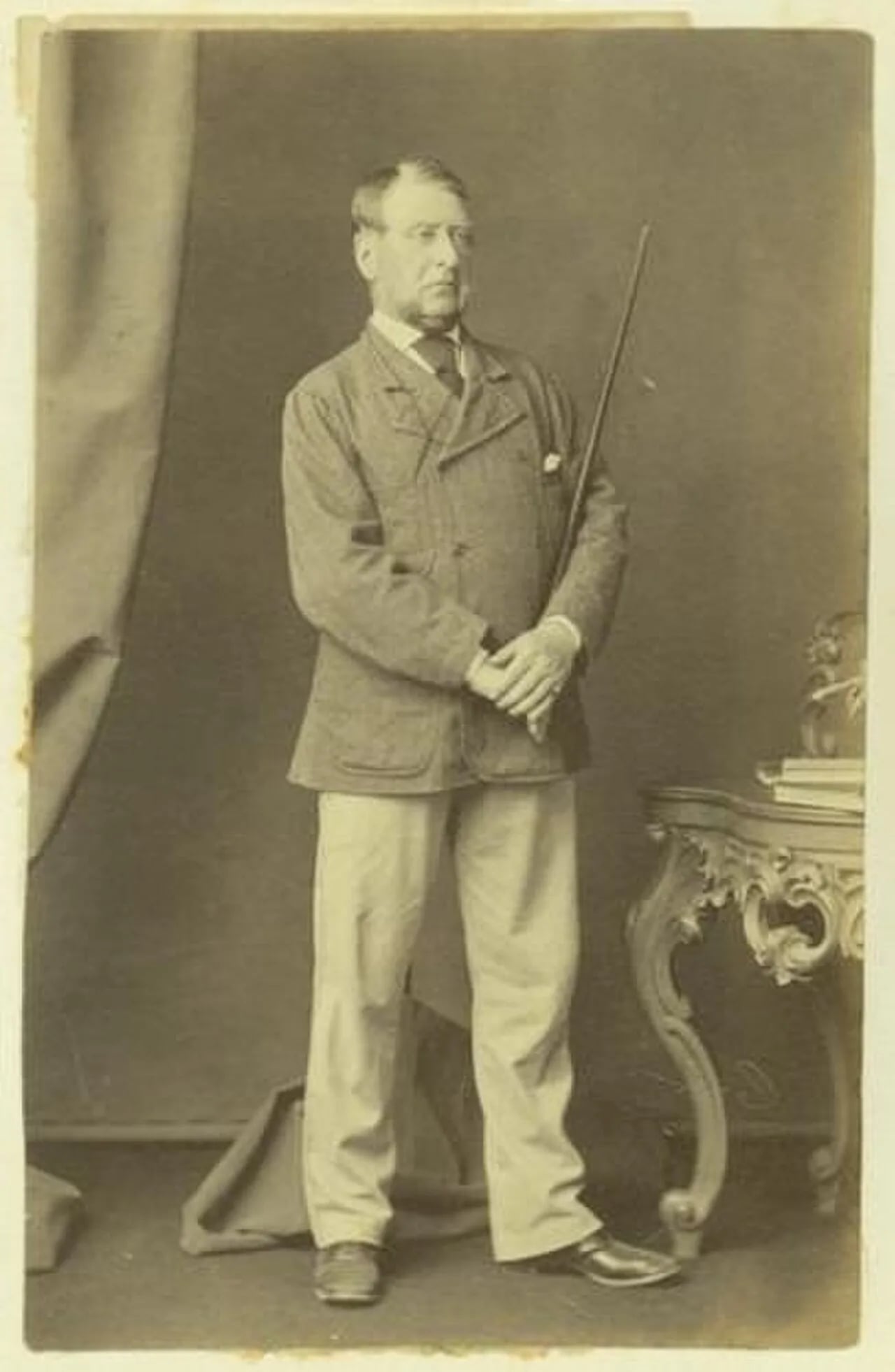 Portrait of William Thornton (1821–1884) – memorial page