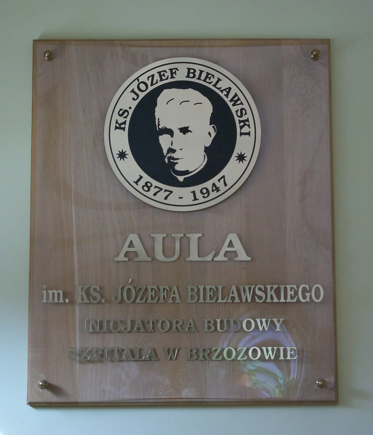 Porträt von Józef Bielawski (1877–1947) – Gedenkseite