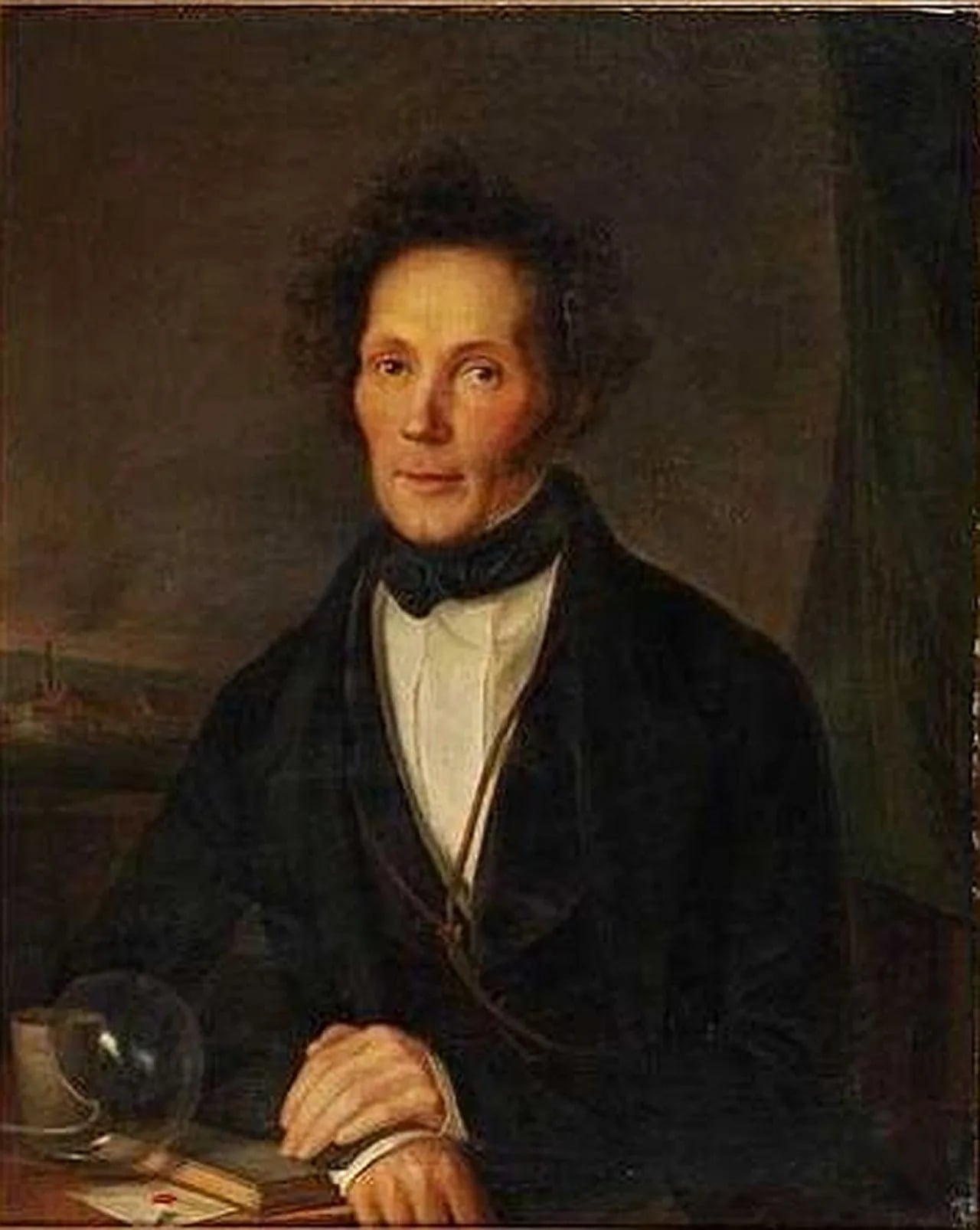 Porträt von Friedrich Christian Fikentscher (1799–1864) – Gedenkseite