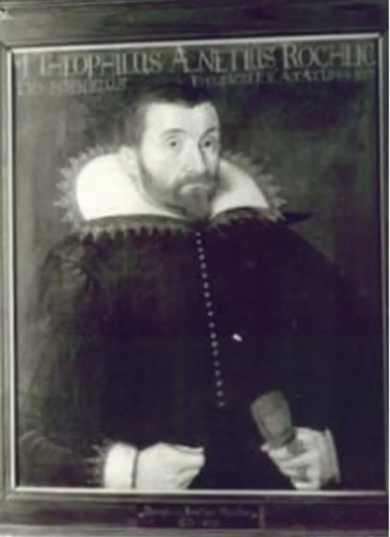 Porträt von Gottlieb Aenetius (1574–1631) – Gedenkseite