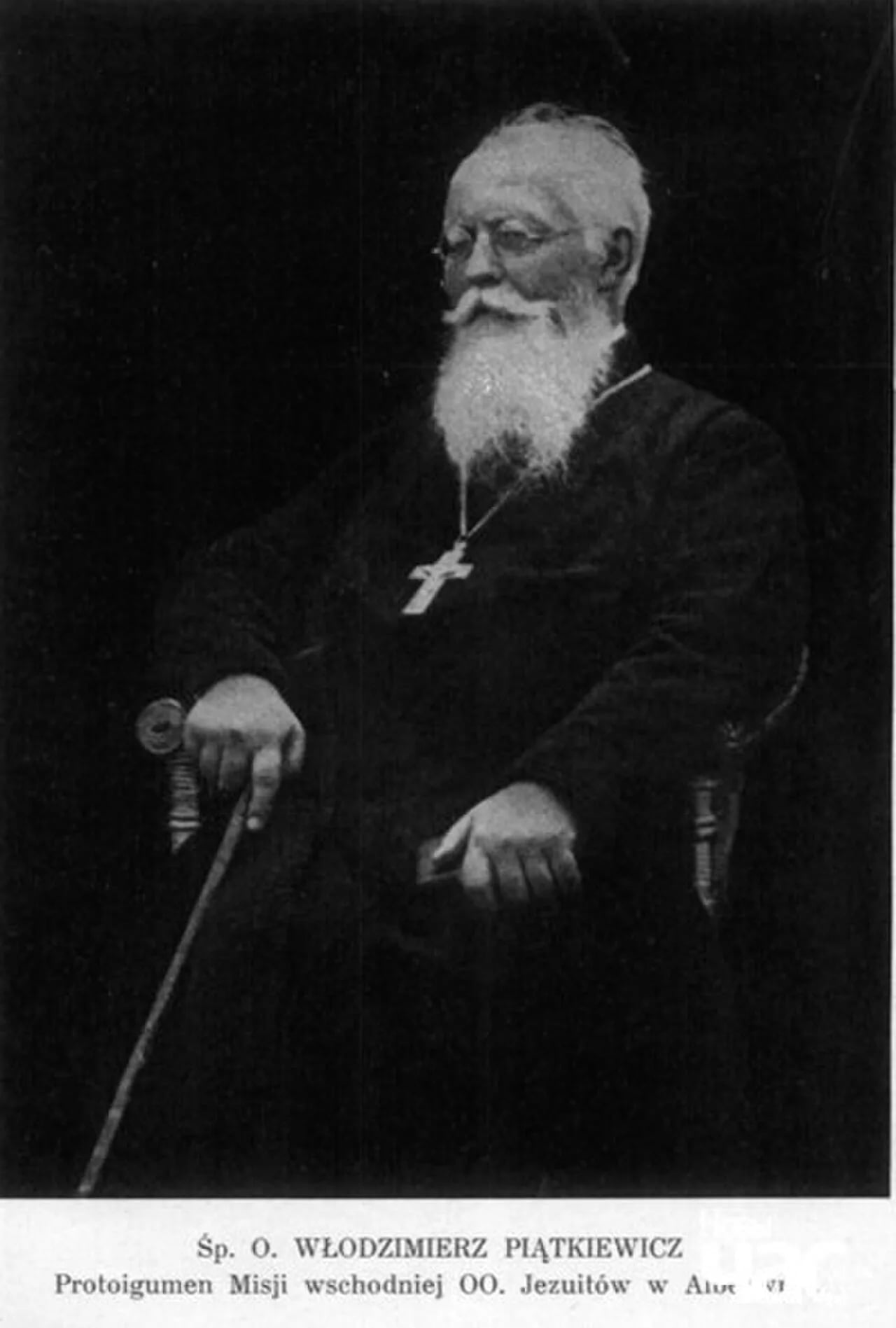 Porträt von Włodzimierz Piątkiewicz (1865–1933) – Gedenkseite