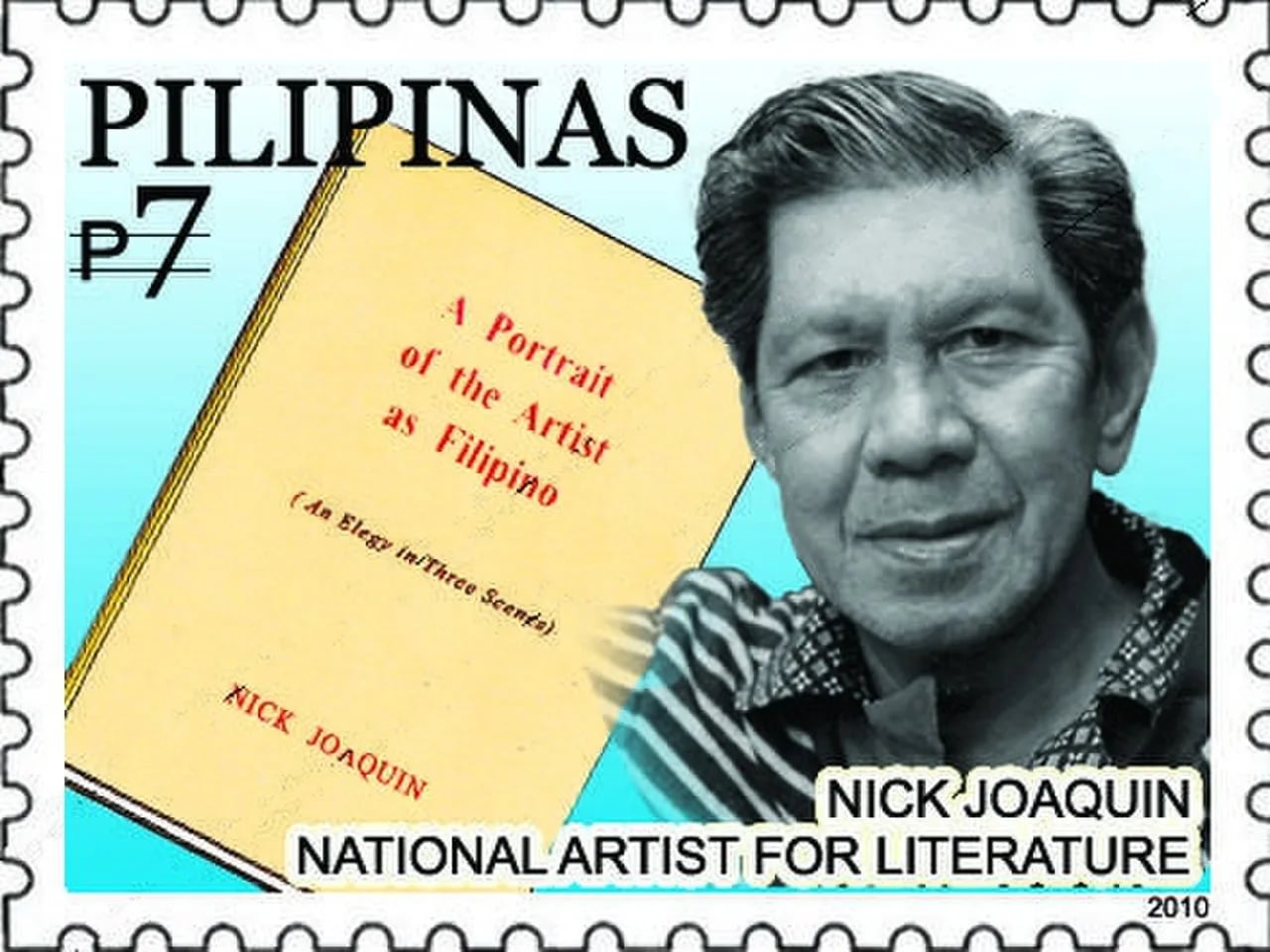 Porträt von Nick Joaquin (1917–2004) – Gedenkseite