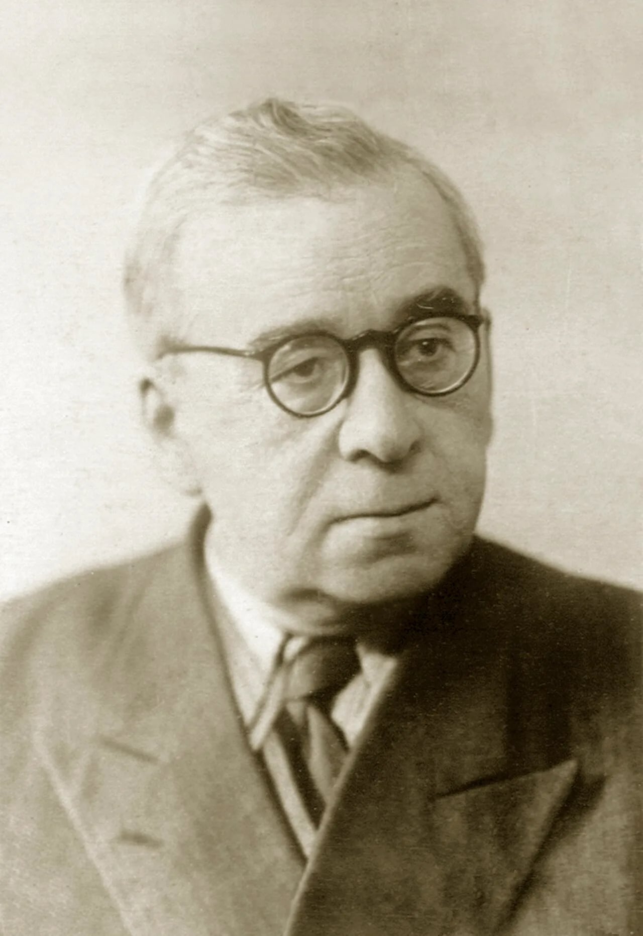 Porträt von Wiktor Michailowitsch Berman (1897–1969) – Gedenkseite