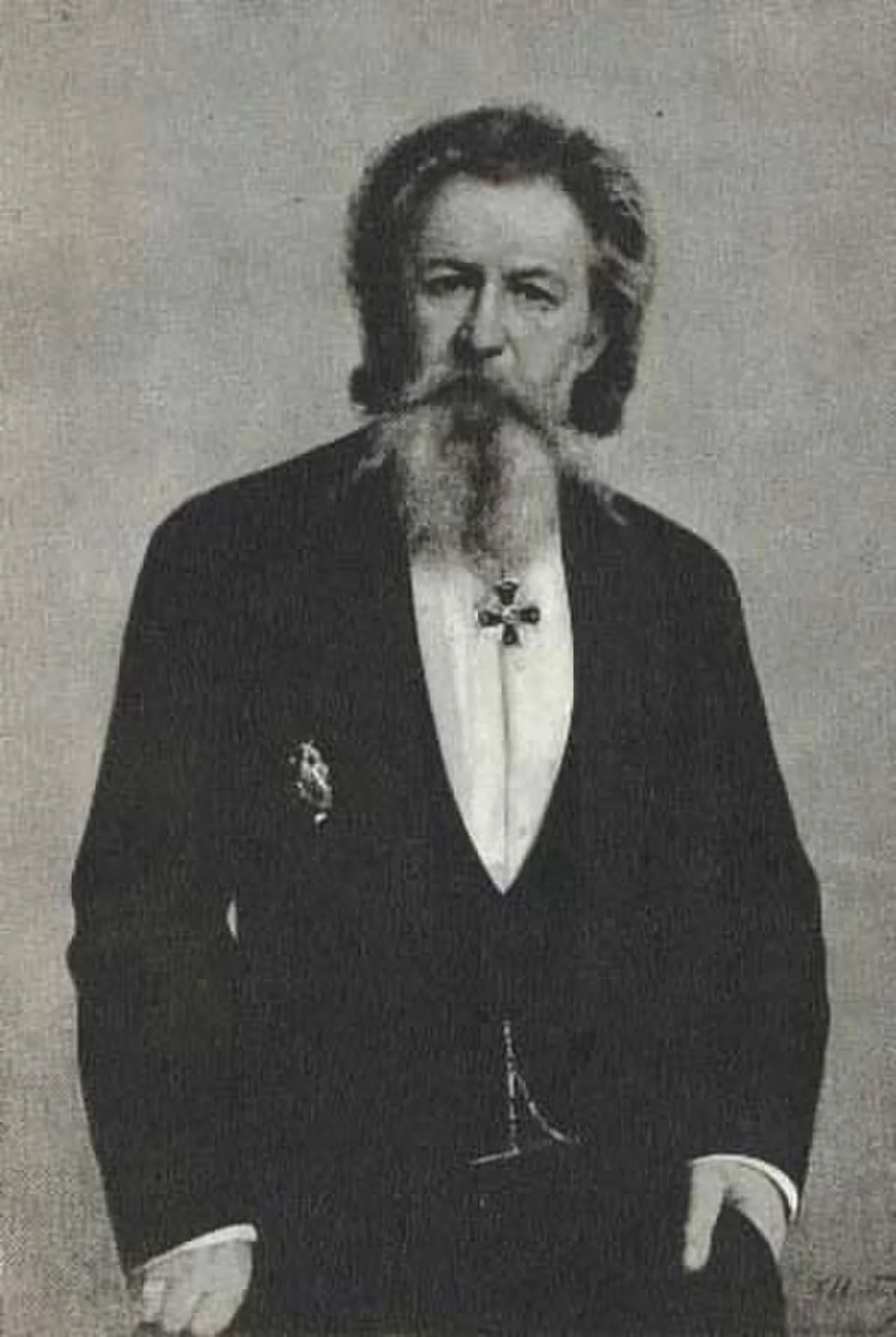 Porträt von Jūlijs Feders (1838–1909) – Gedenkseite