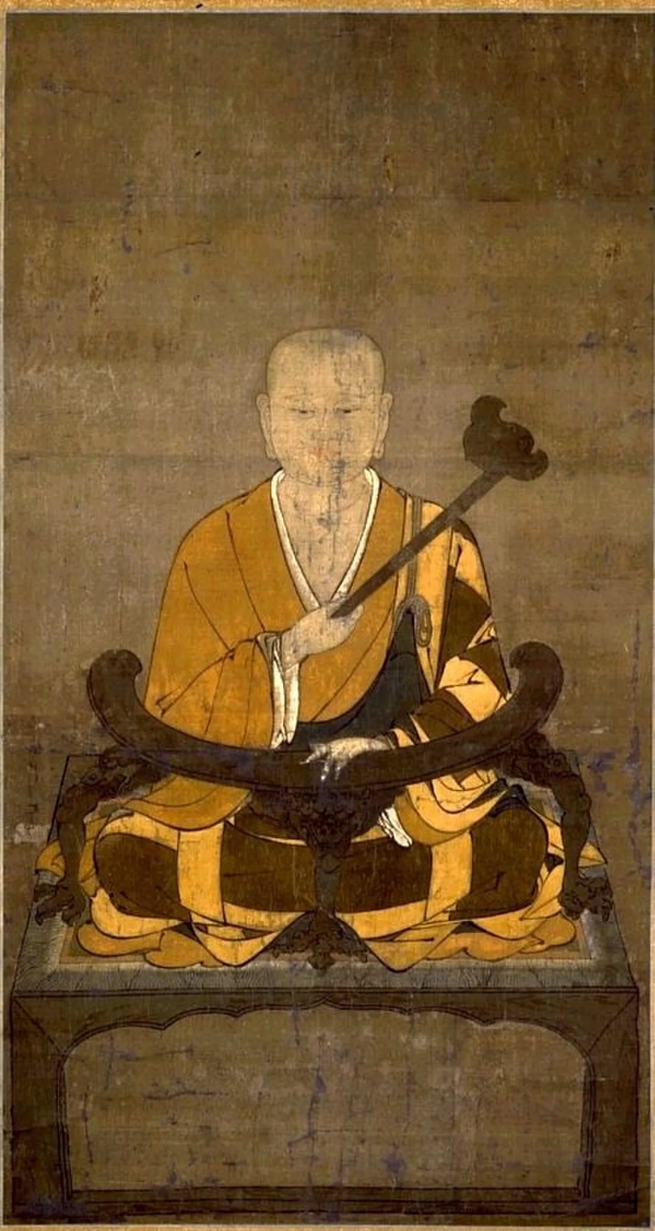 Porträt von Zhi Yi (538–597) – Gedenkseite
