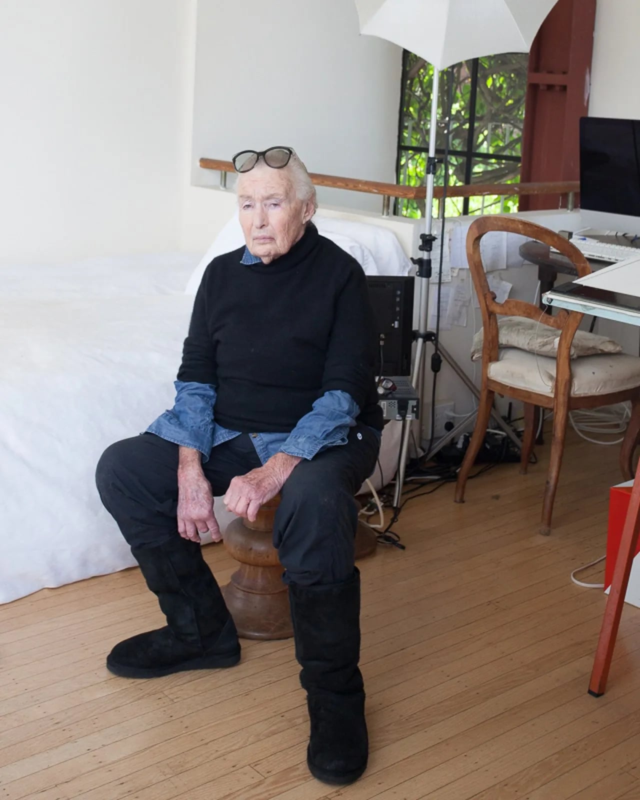 Porträt von Barbara Stauffacher Solomon (1928–2024) – Gedenkseite