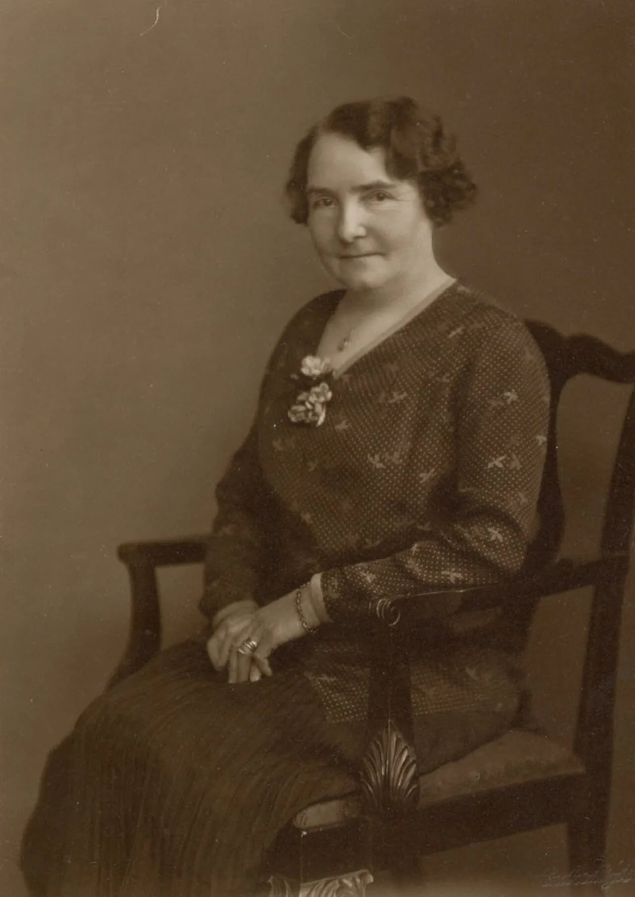 Portrait of Andrea Brochmann (1868–1954) – memorial page
