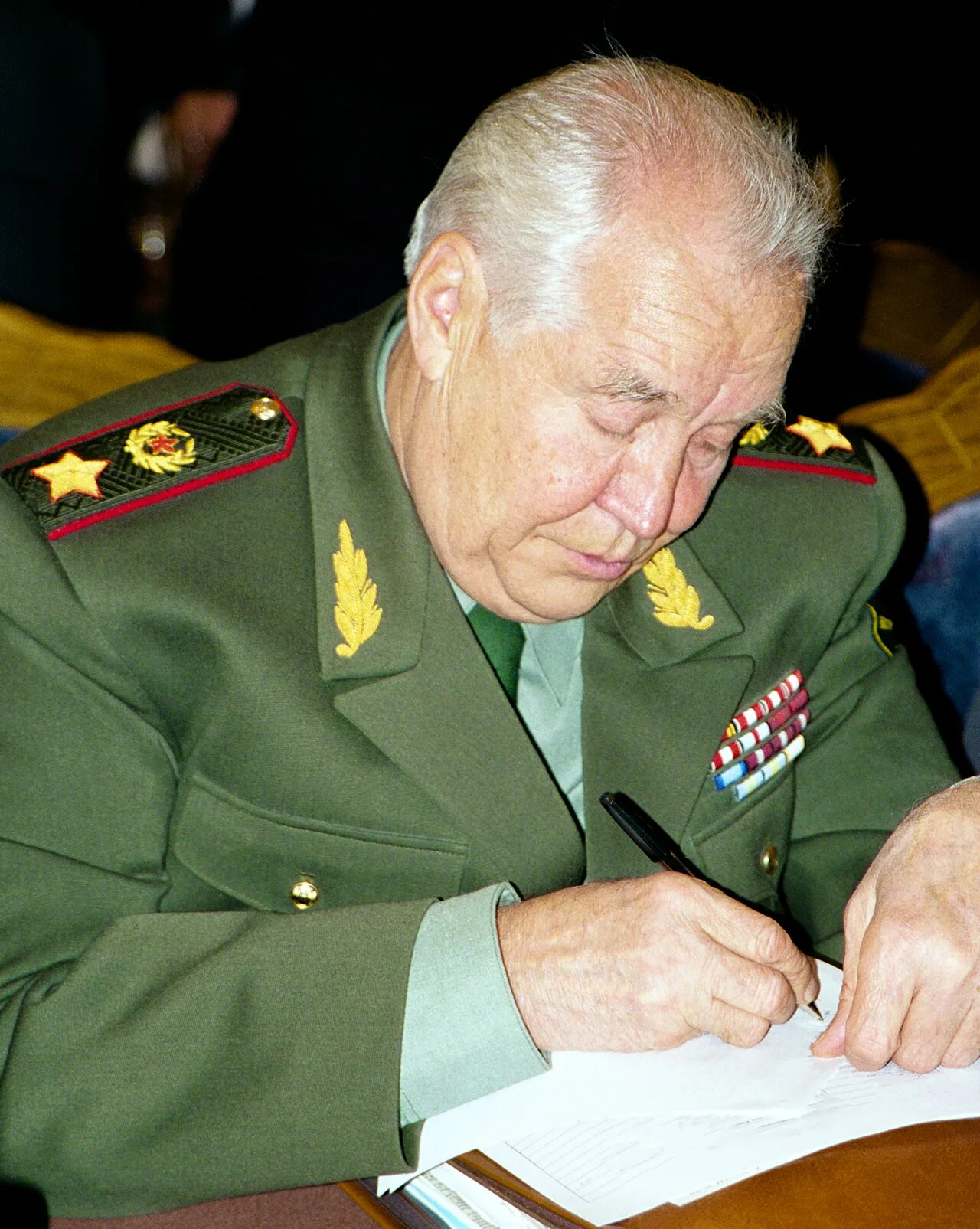 Porträt von Machmut Achmetowitsch Garejew (1923–2019) – Gedenkseite