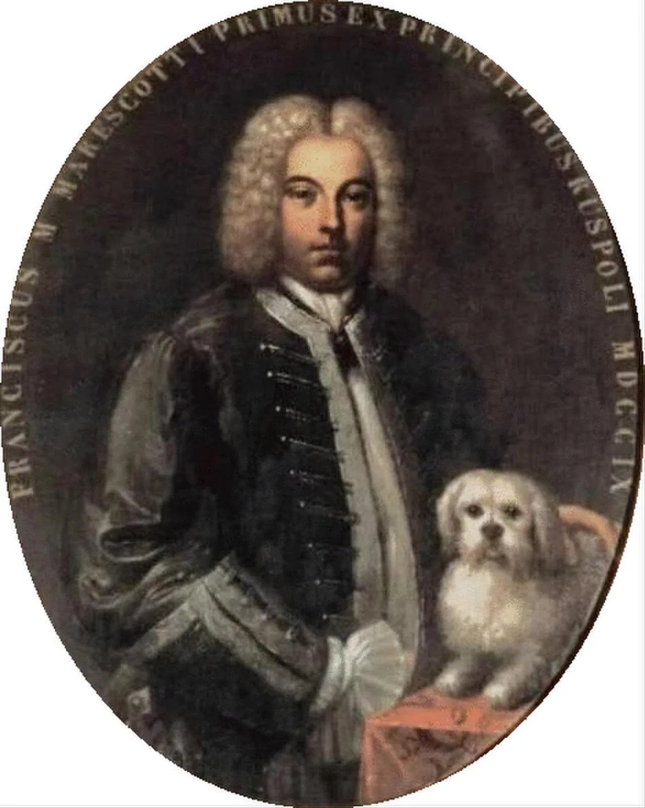 Porträt von Francesco Ruspoli (1672–1731) – Gedenkseite