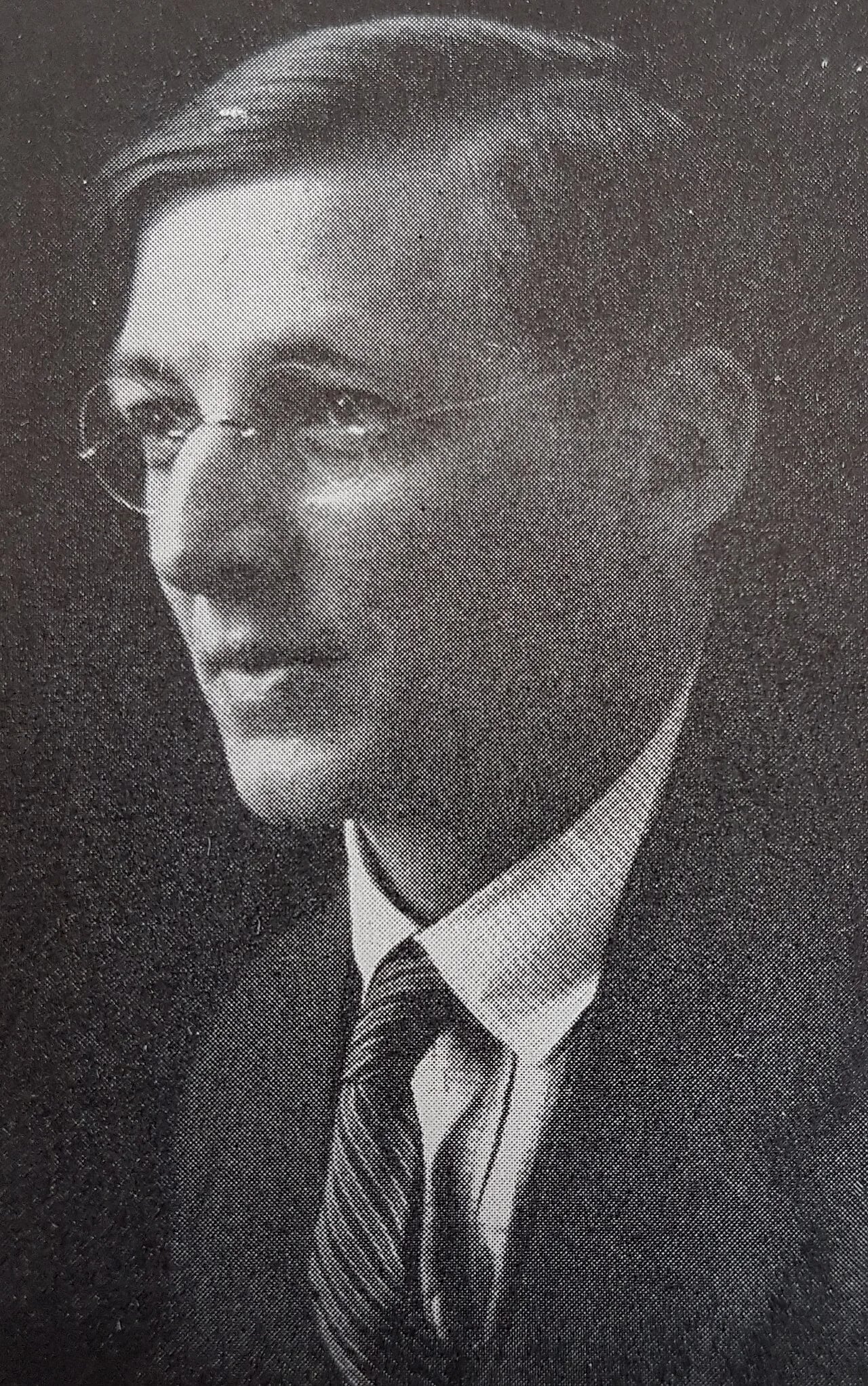 Porträt von Fritiof Johannes Schüldt (1891–1978) – Gedenkseite