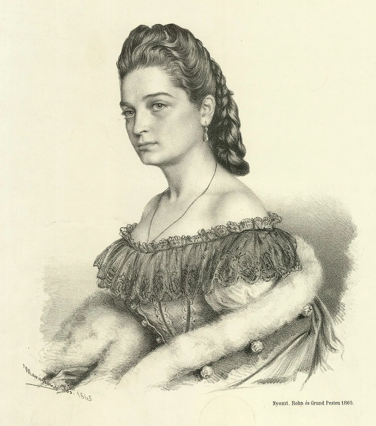 Portrait of Ilka Markovits (1839–1915) – memorial page