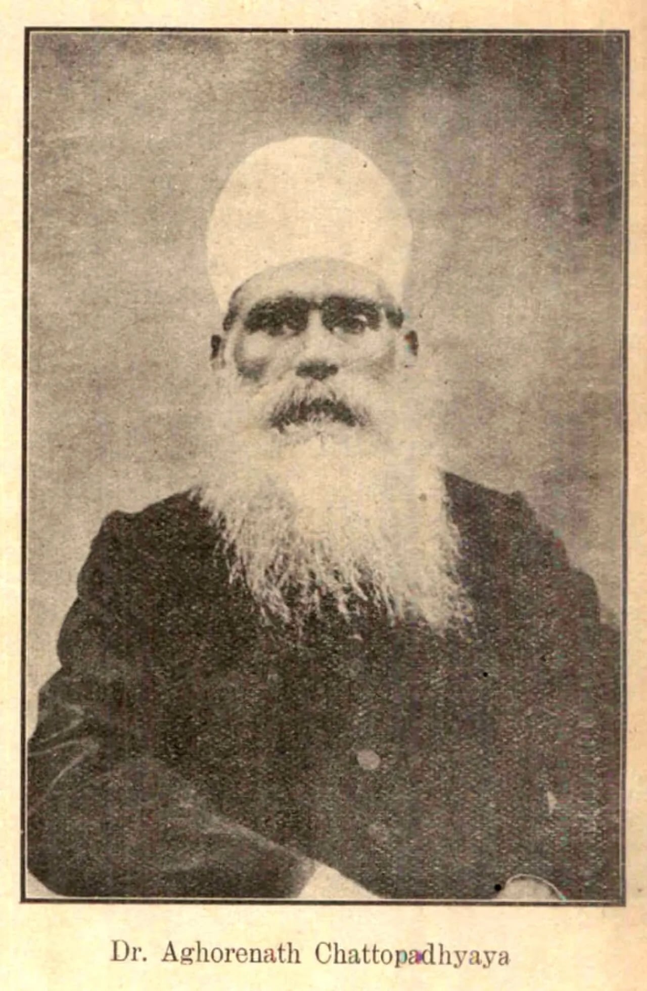 Porträt von Aghorenath Chattopadhyay (1851–1915) – Gedenkseite