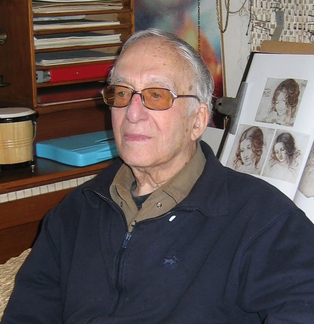 Portrait of Jaap van der Poll (1914–2010) – memorial page