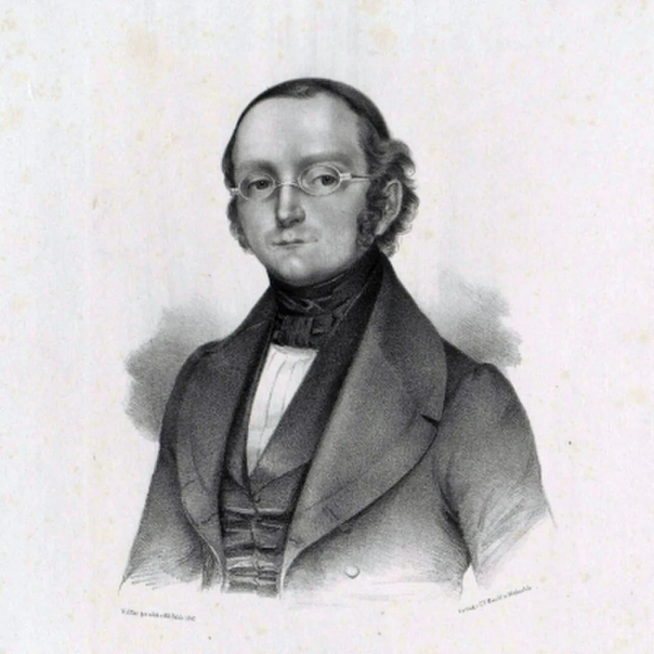 Porträt von Ernst Julius Hentschel (1804–1875) – Gedenkseite