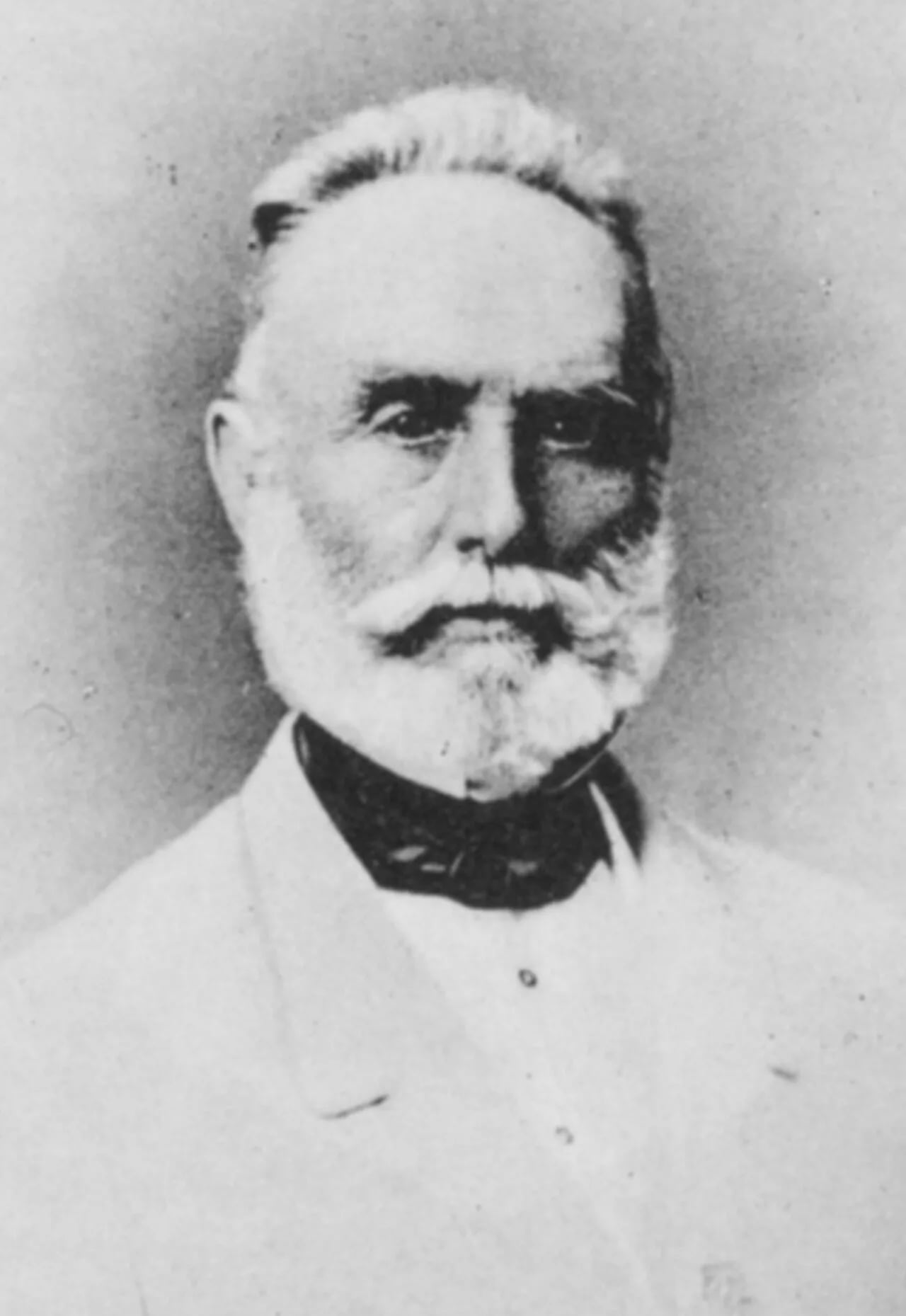 Porträt von August Joseph Schön (1802–1870) – Gedenkseite