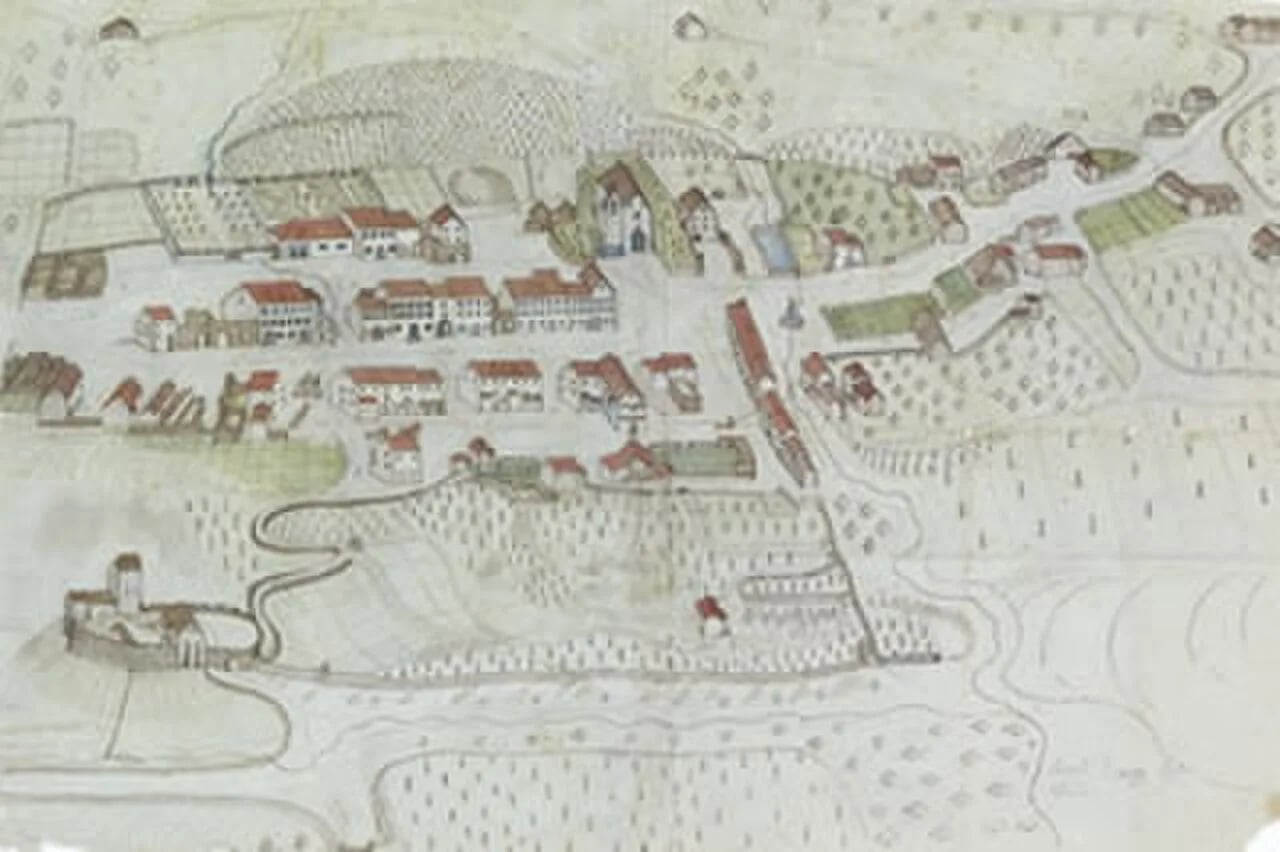 Porträt von Johann Baptist Ludwig Gallati (1771–1844) – Gedenkseite