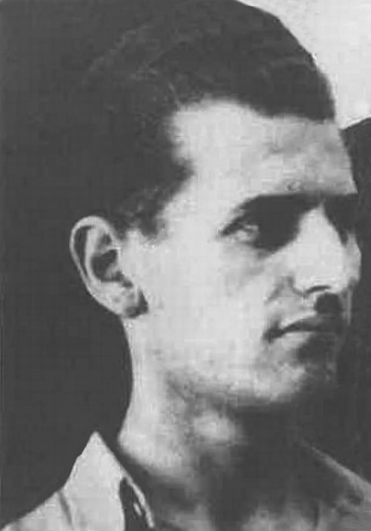 Portrait of Anton Tunega (1925–1951) – memorial page