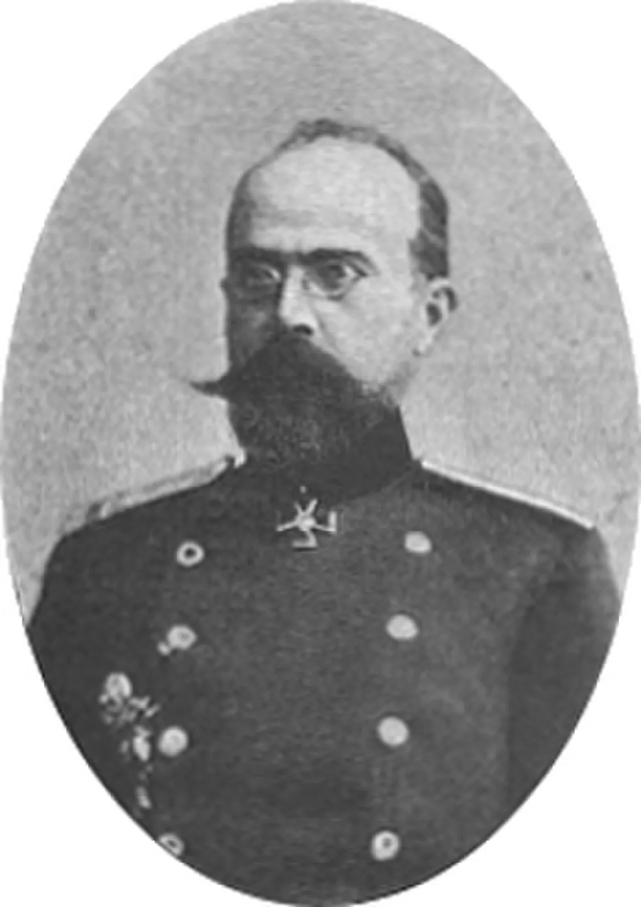 Portrait of Fabritsius Mikhail Platonovich (1847–1915) – memorial page