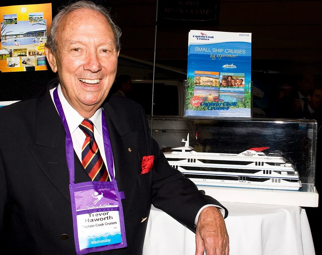 Portrait of Trevor Haworth (1931–2014) – memorial page