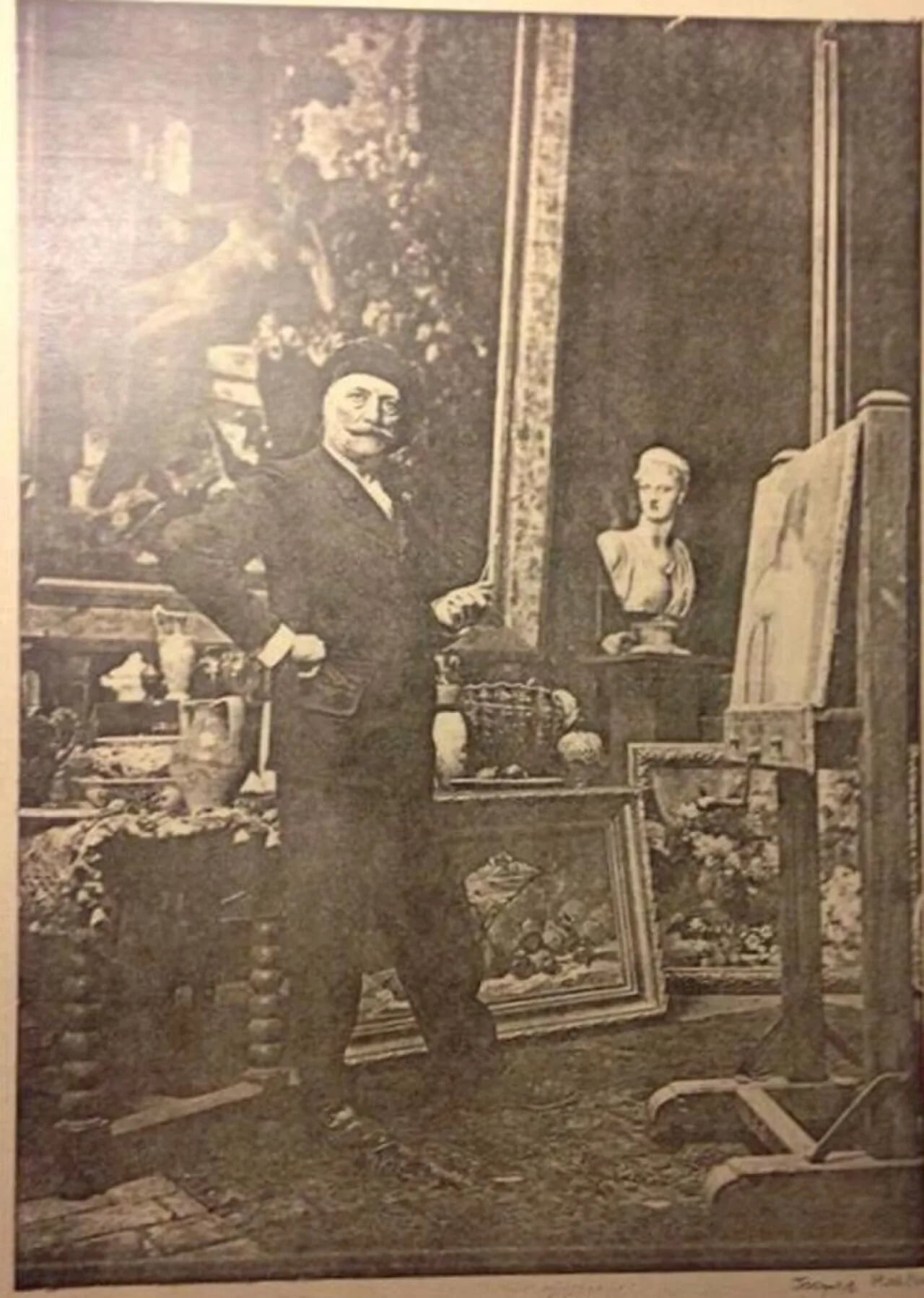 Porträt von Jacques Martin (1844–1919) – Gedenkseite