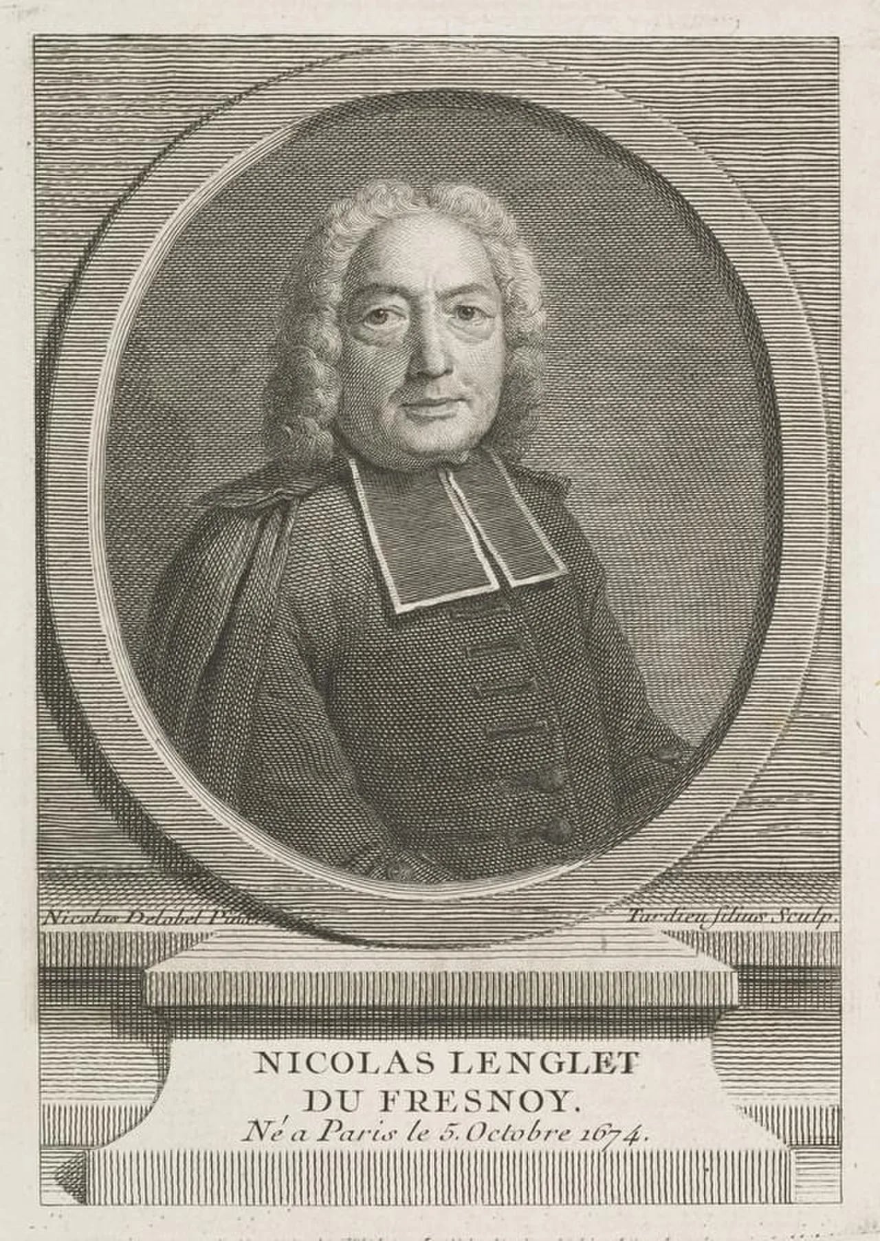 Portrait of Nicolas Lenglet Du Fresnoy (1674–1755) – memorial page