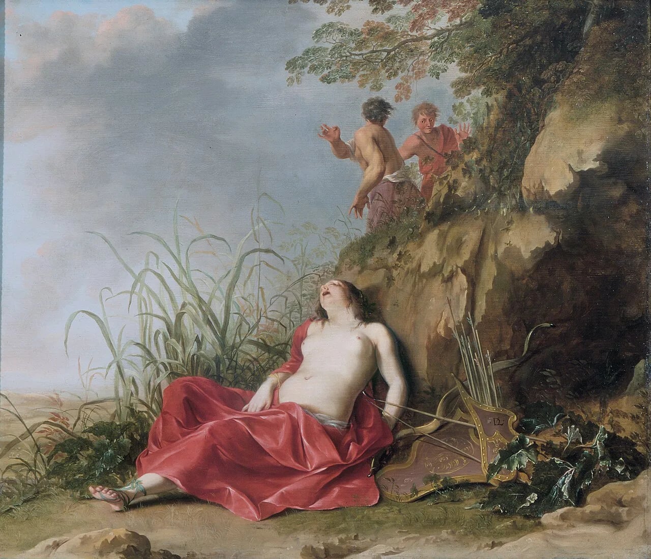 Portrait of Dirck van der Lisse (1607–1669) – memorial page
