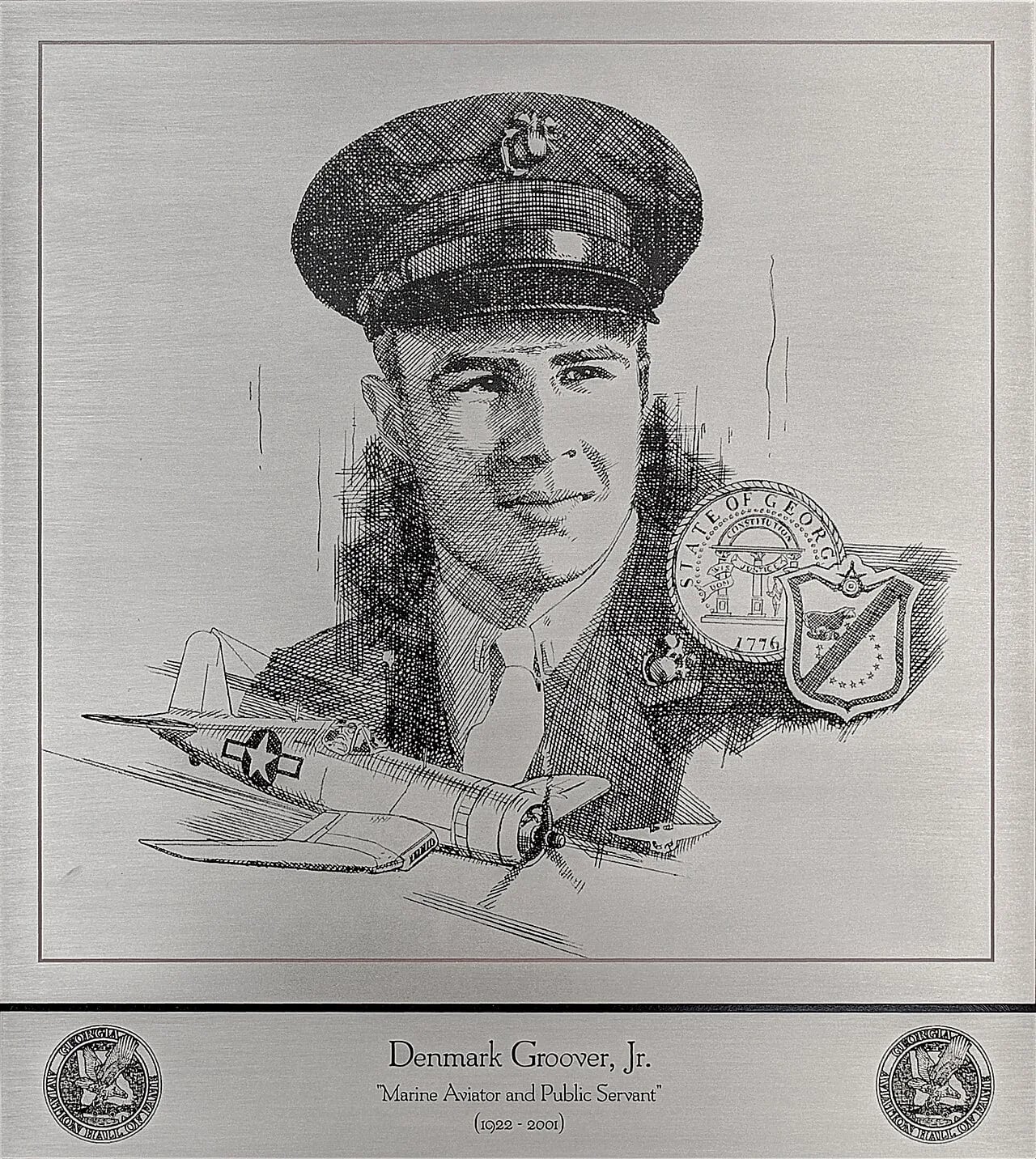 Portrait of Denmark Groover, Jr. (1922–2001) – memorial page