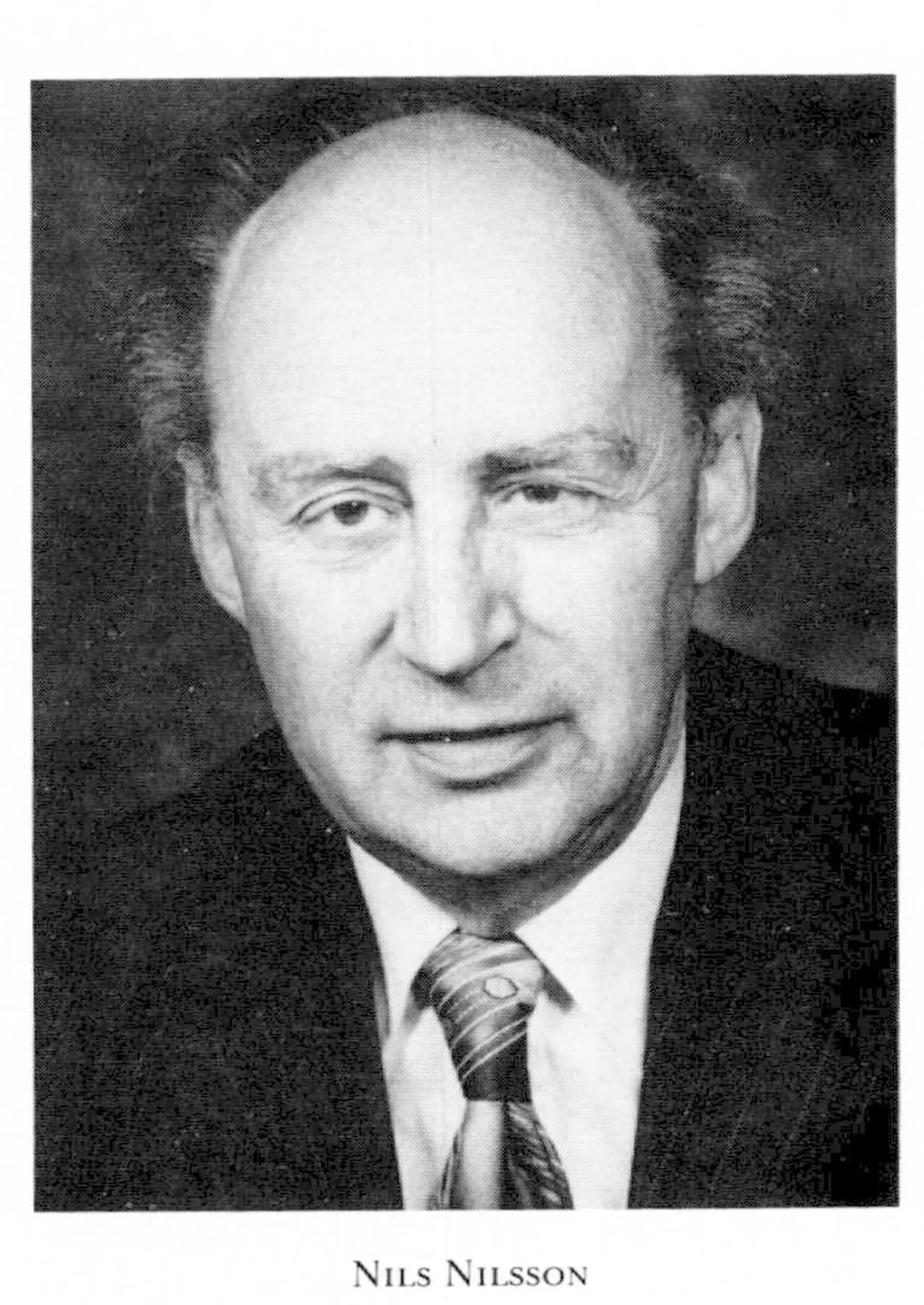 Porträt von Nils Nilsson (1917–1987) – Gedenkseite