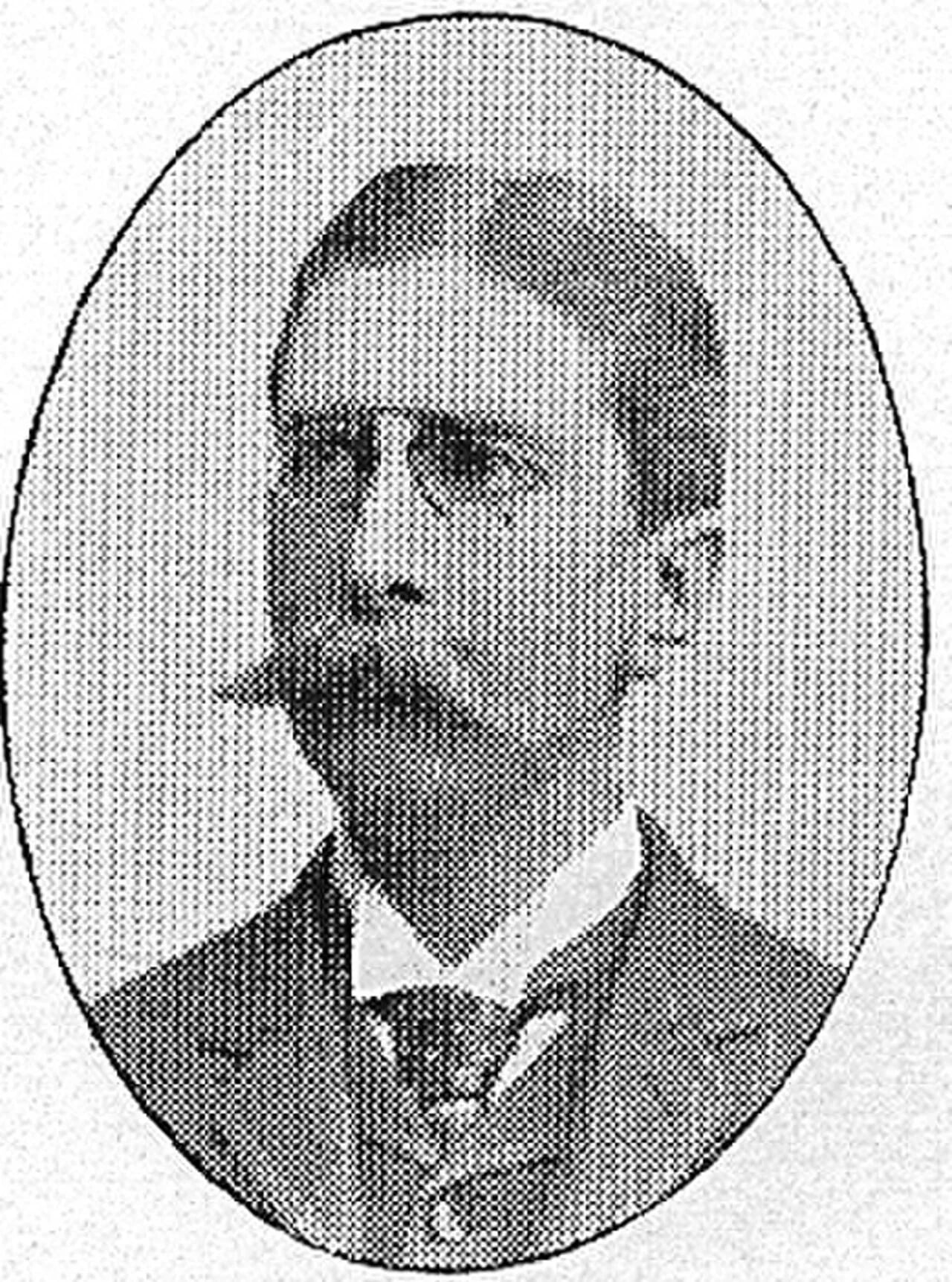 Porträt von Carl Wahlgren (1856–1917) – Gedenkseite