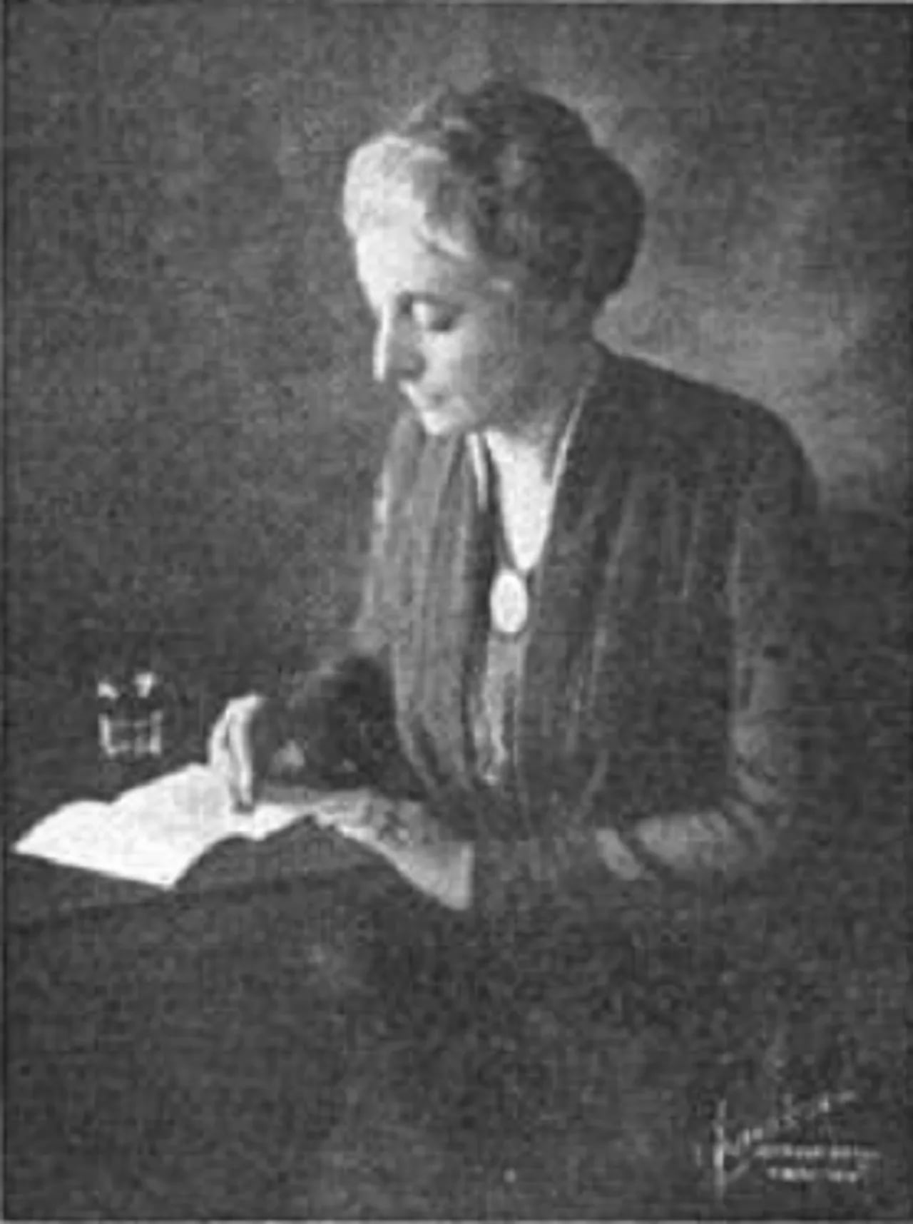 Portrait of Anna B. Lawther (1872–1957) – memorial page