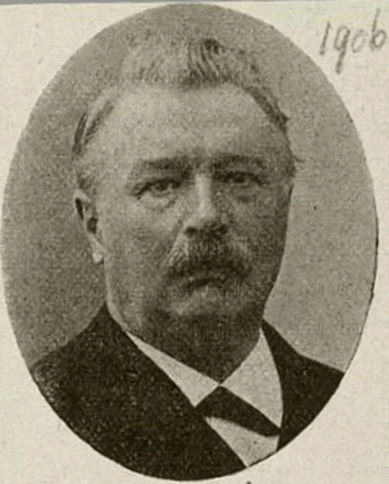 Porträt von Hendrik Rudolph van Marle (1832–1906) – Gedenkseite