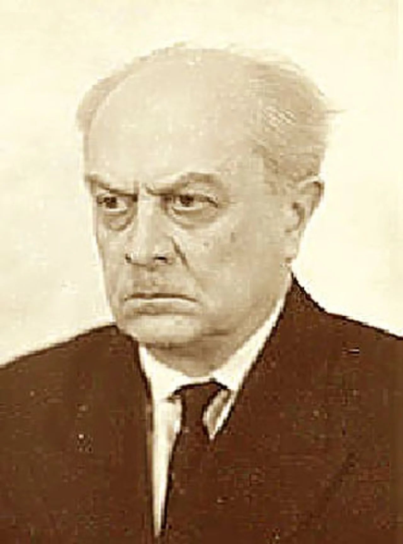 Portrait of Mikhail Polukarov (1895–1975) – memorial page