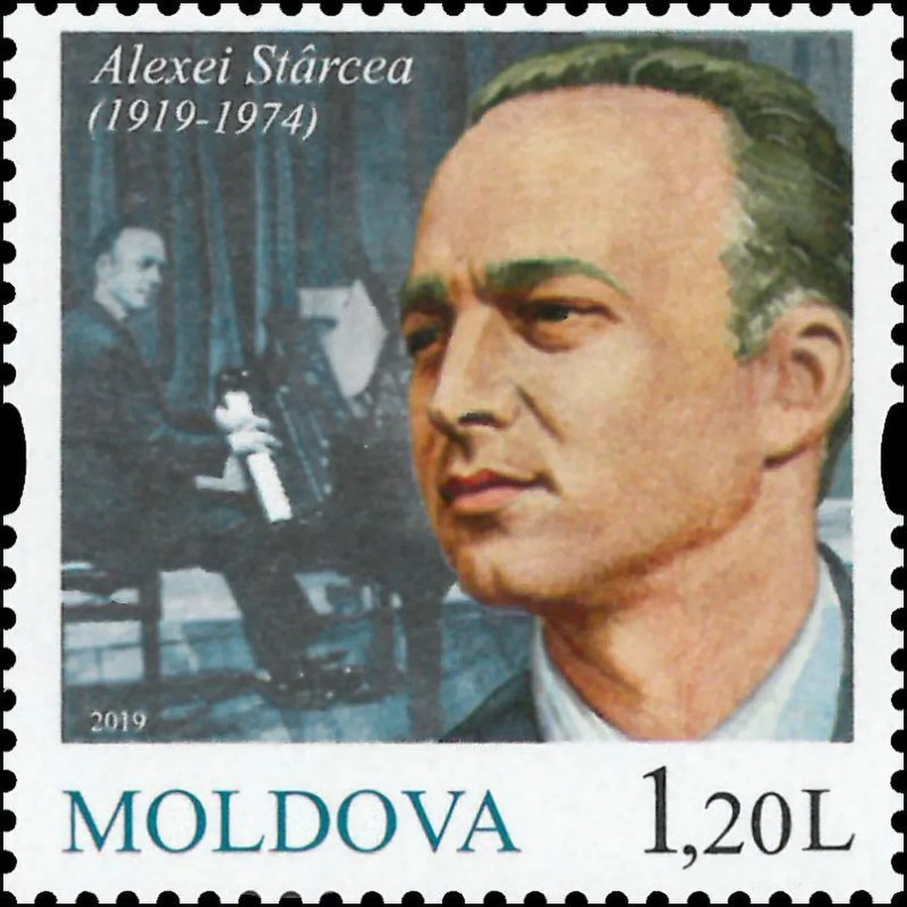 Portrait of Alexei Stârcea (1919–1974) – memorial page