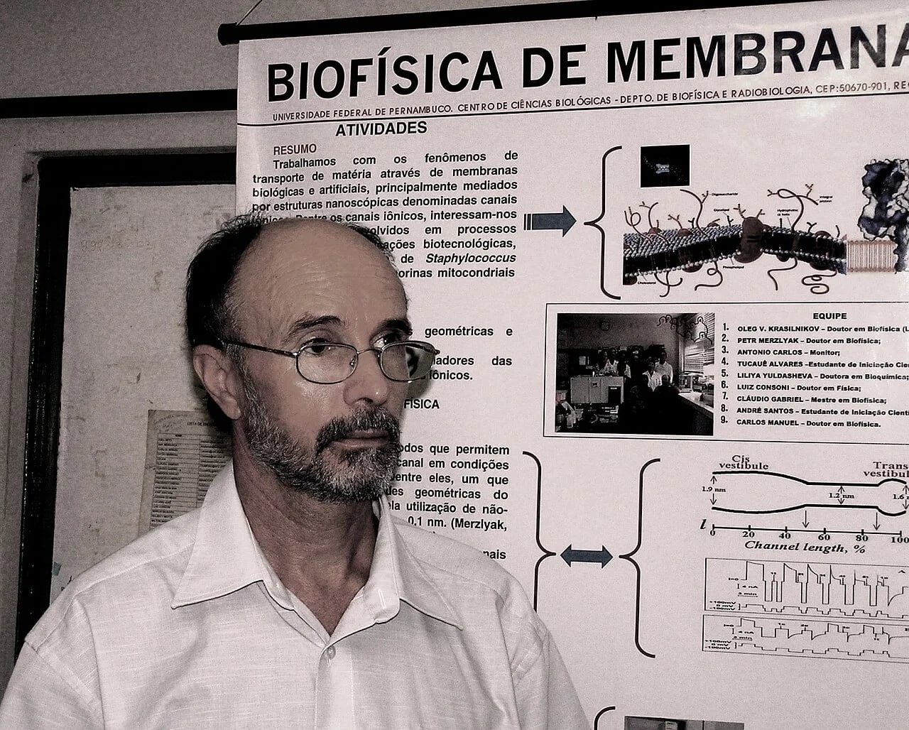 Porträt von Oleg Wladimirowitsch Krassilnikow (1950–2011) – Gedenkseite