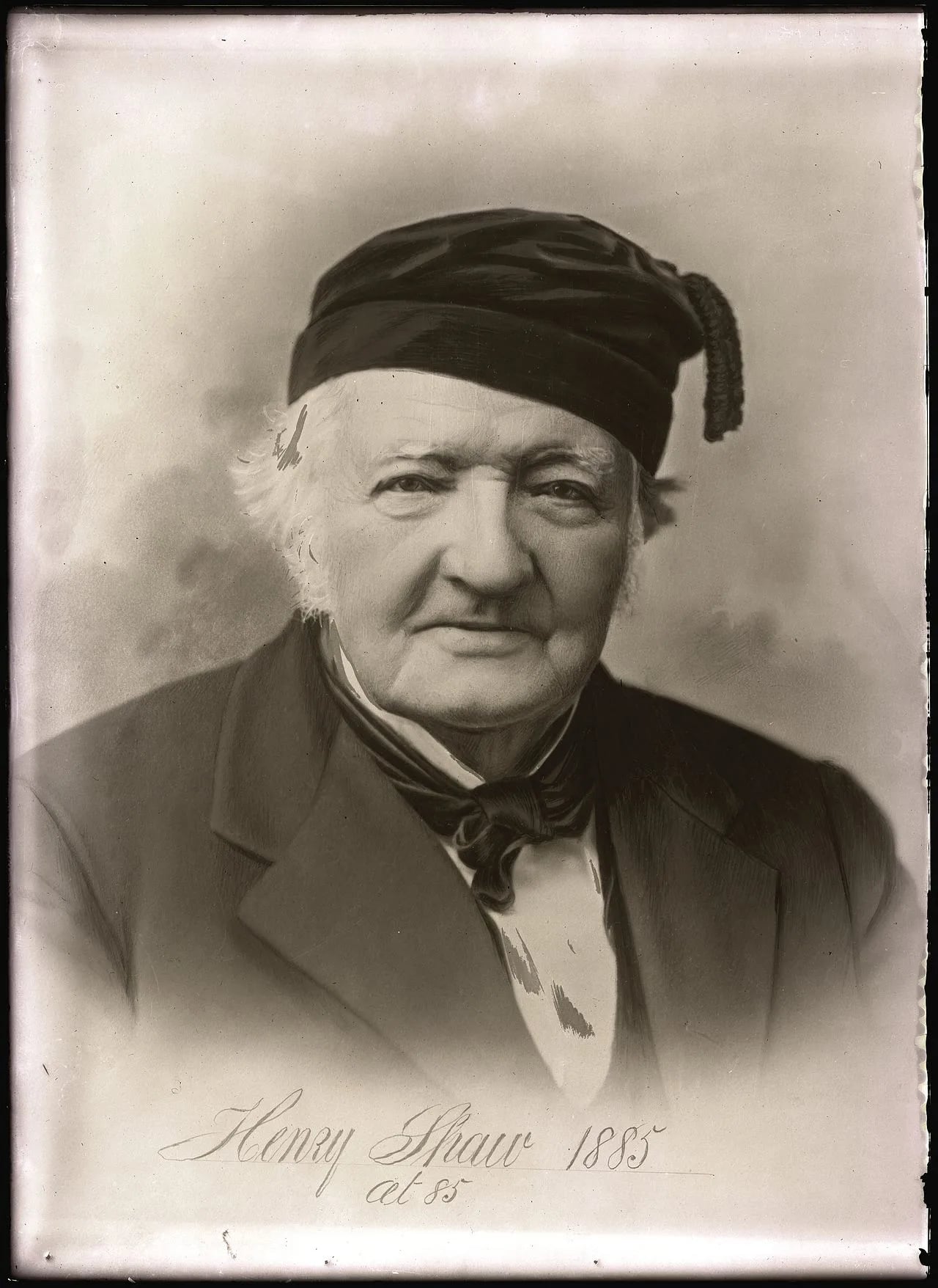 Porträt von Henry Shaw (1800–1889) – Gedenkseite