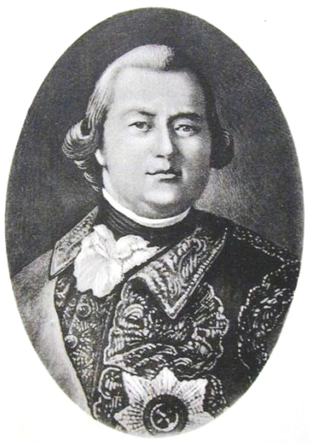 Portrait of Nikolaus Friedrich von Korff (1710–1766) – memorial page