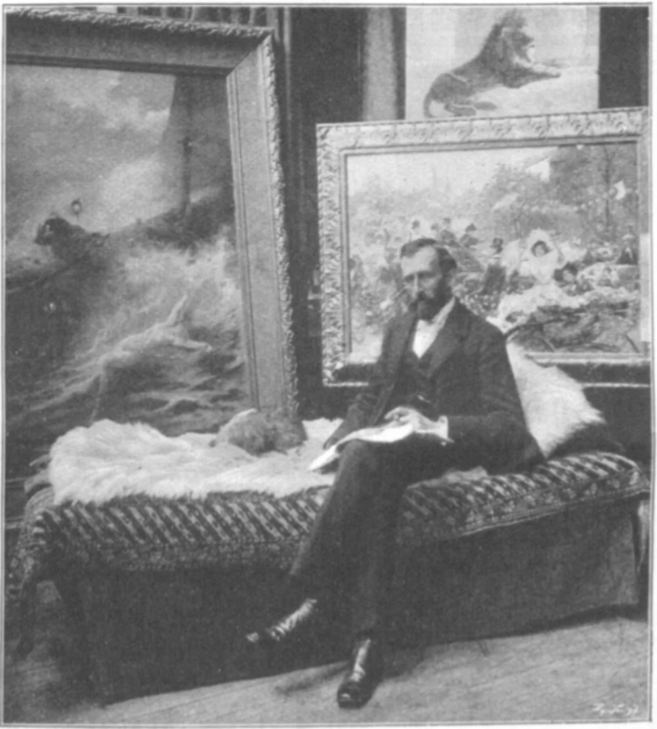 Portrait of Gustav Wertheimer (1847–1902) – memorial page