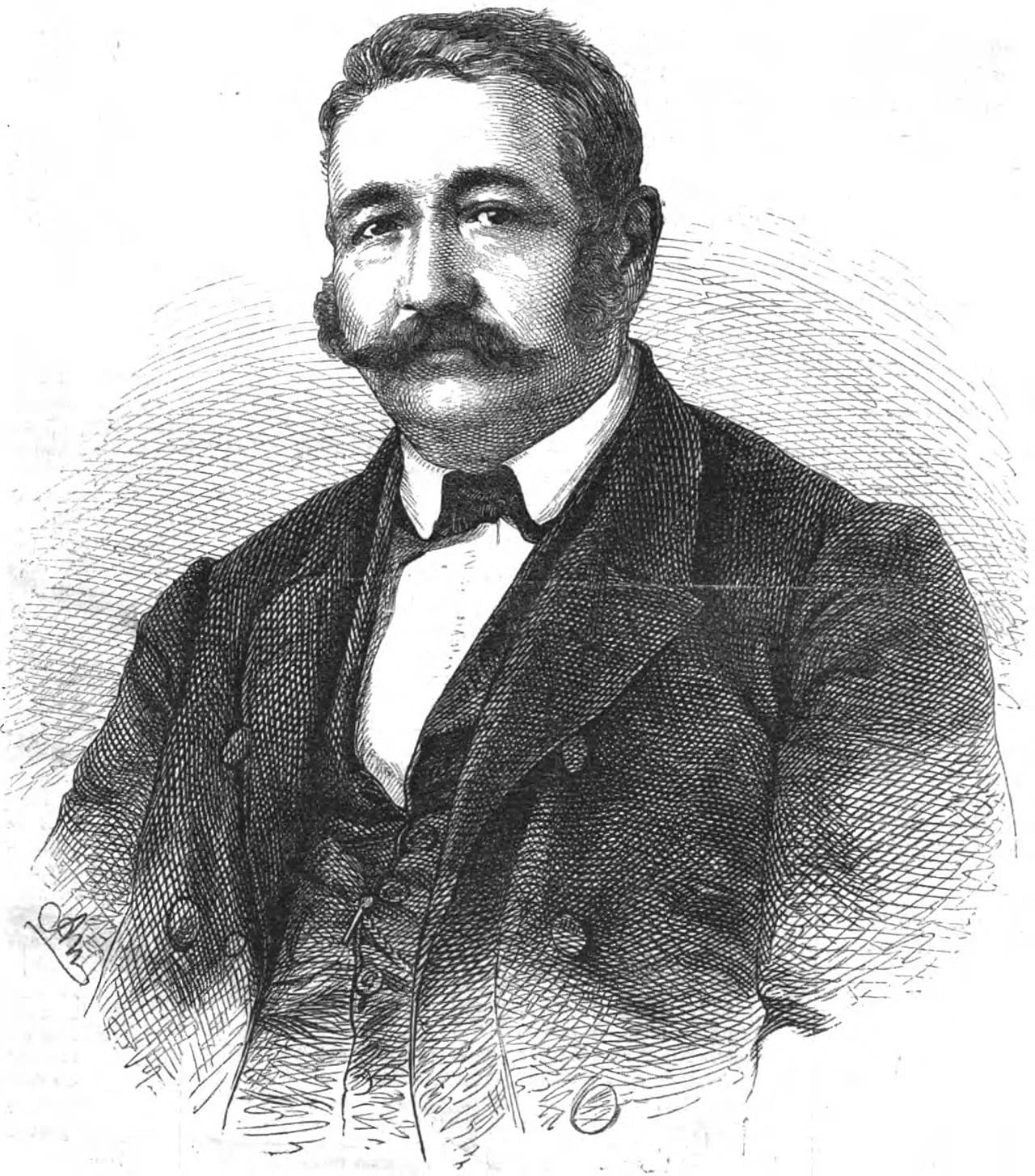 Porträt von Nikolaus von Koch (1806–1866) – Gedenkseite