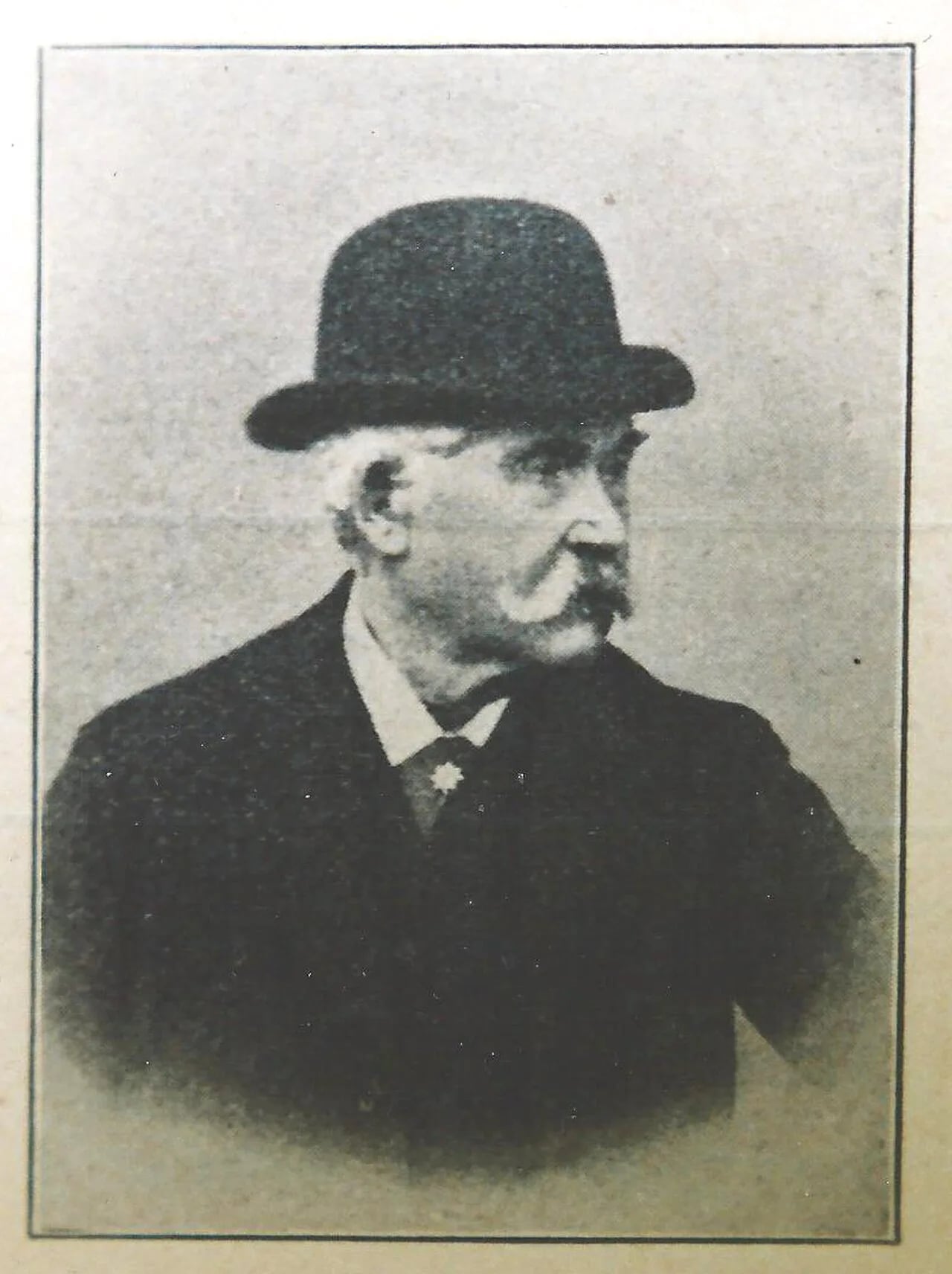 Portrait of Peter Baumgartner (1834–1911) – memorial page