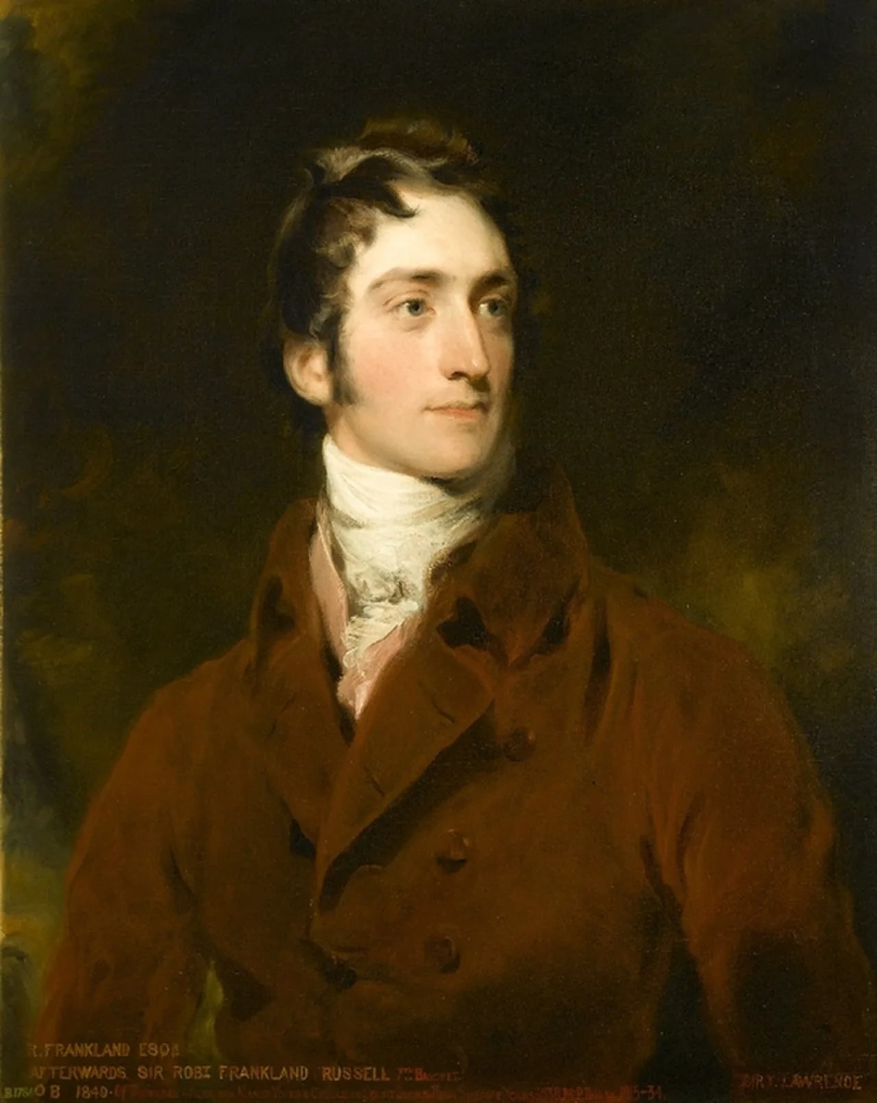 Portrait of Robert Frankland Russell (1784–1849) – memorial page