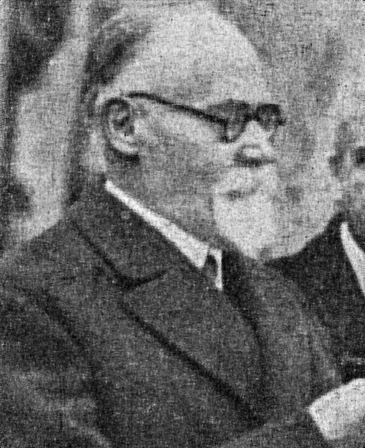 Porträt von Marko Došen (1859–1944) – Gedenkseite