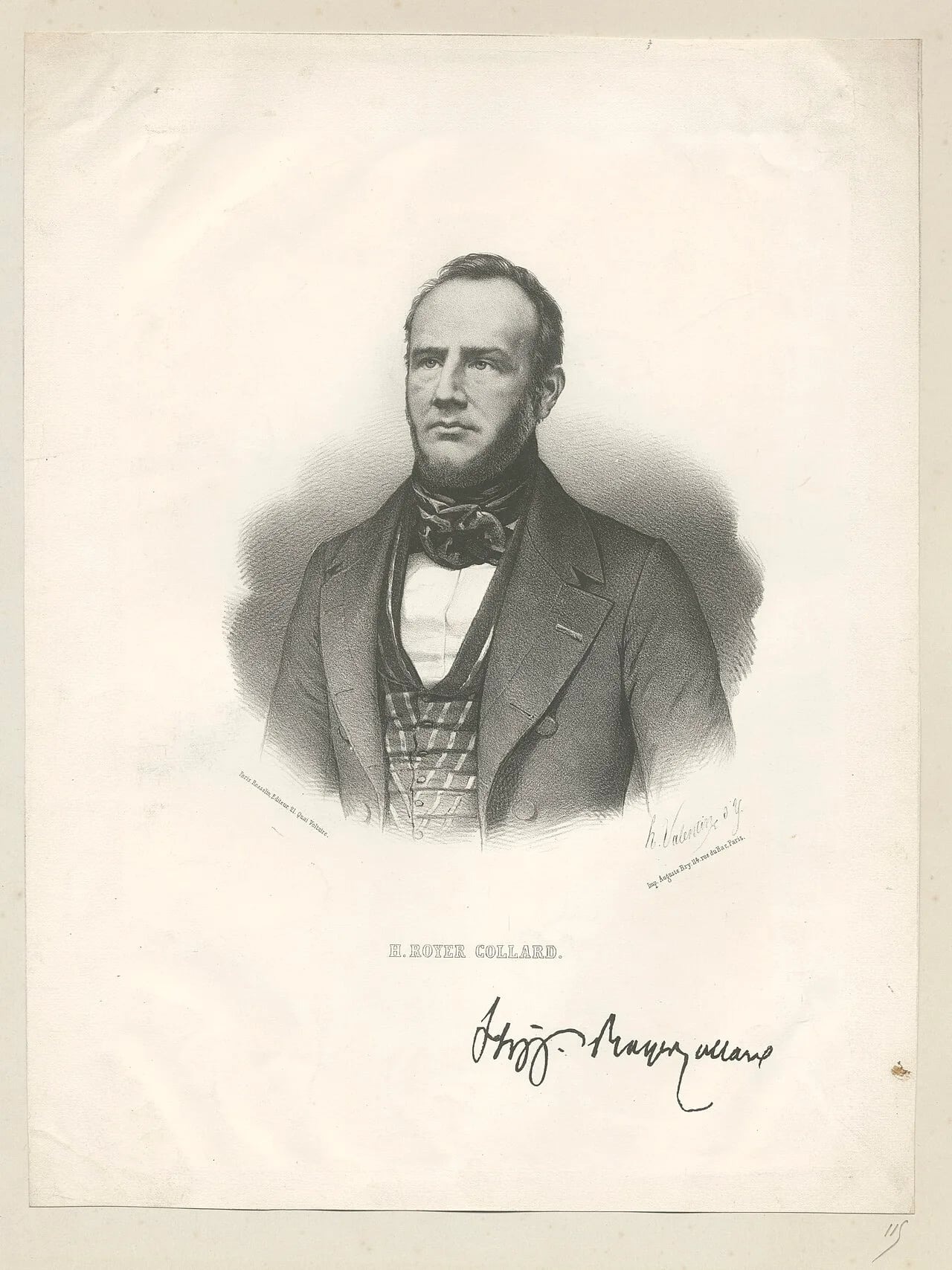 Portrait of Hippolyte Royer-Collard (1802–1850) – memorial page