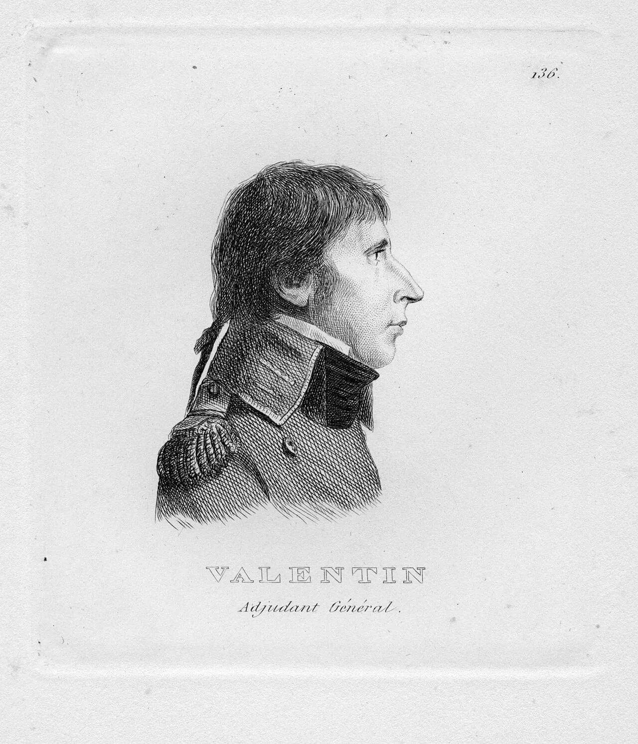 Porträt von François Valentin (1763–1822) – Gedenkseite