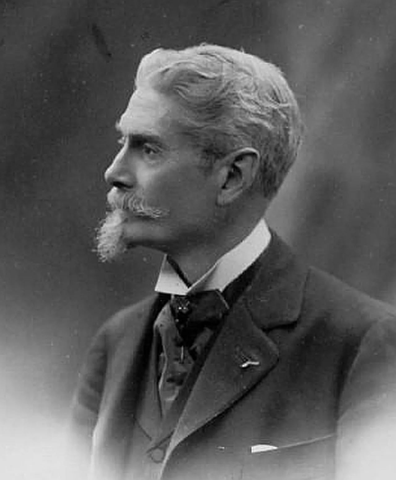 Porträt von Charles-Wilfrid de Bériot (1833–1914) – Gedenkseite