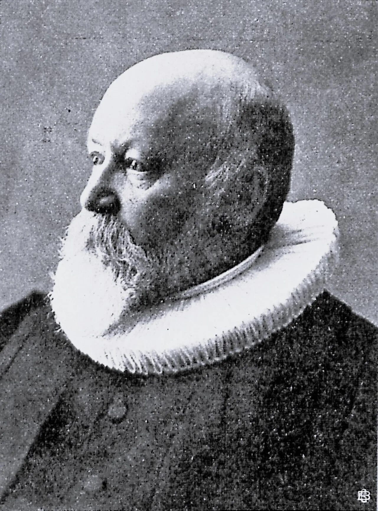 Porträt von Johannes Bernhard (1846–1915) – Gedenkseite