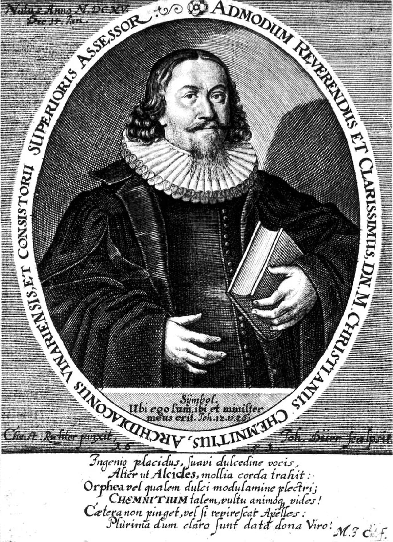Porträt von Christian Chemnitz (1615–1666) – Gedenkseite