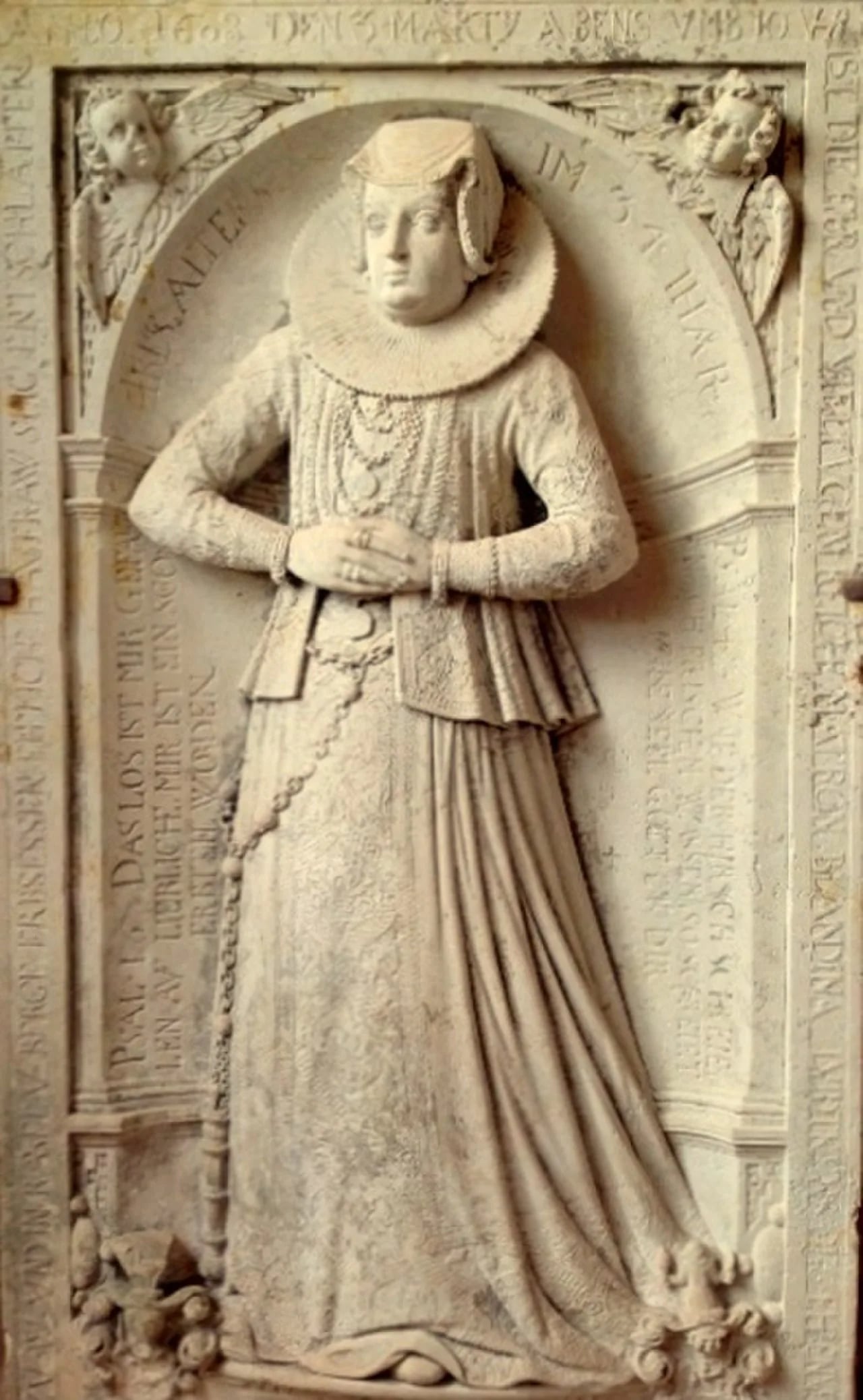 Porträt von Blandina Goldbeck (1574–1608) – Gedenkseite